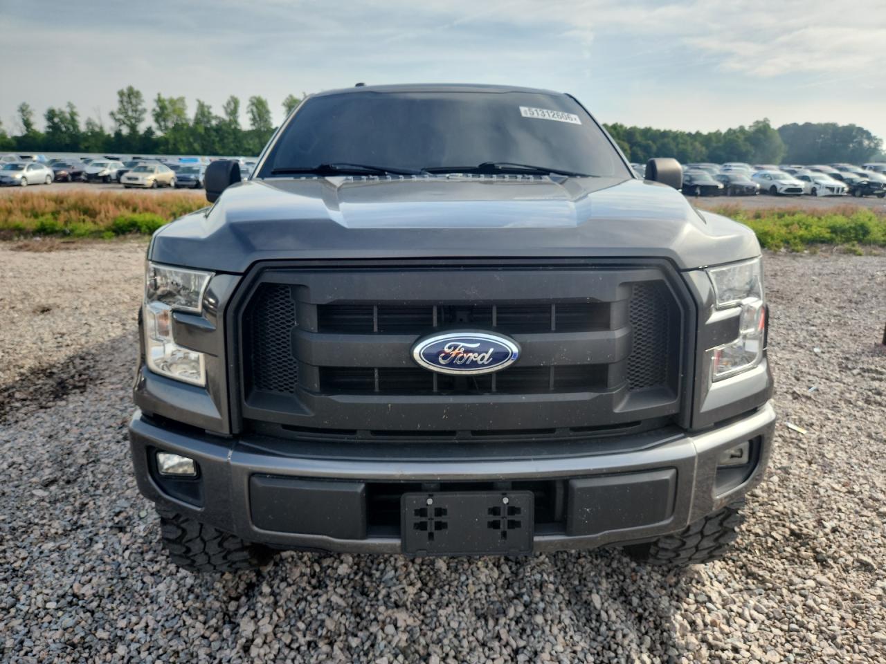 2015 Ford F150 Super Cab Gray vin: 1FTEX1CP6FFC35363