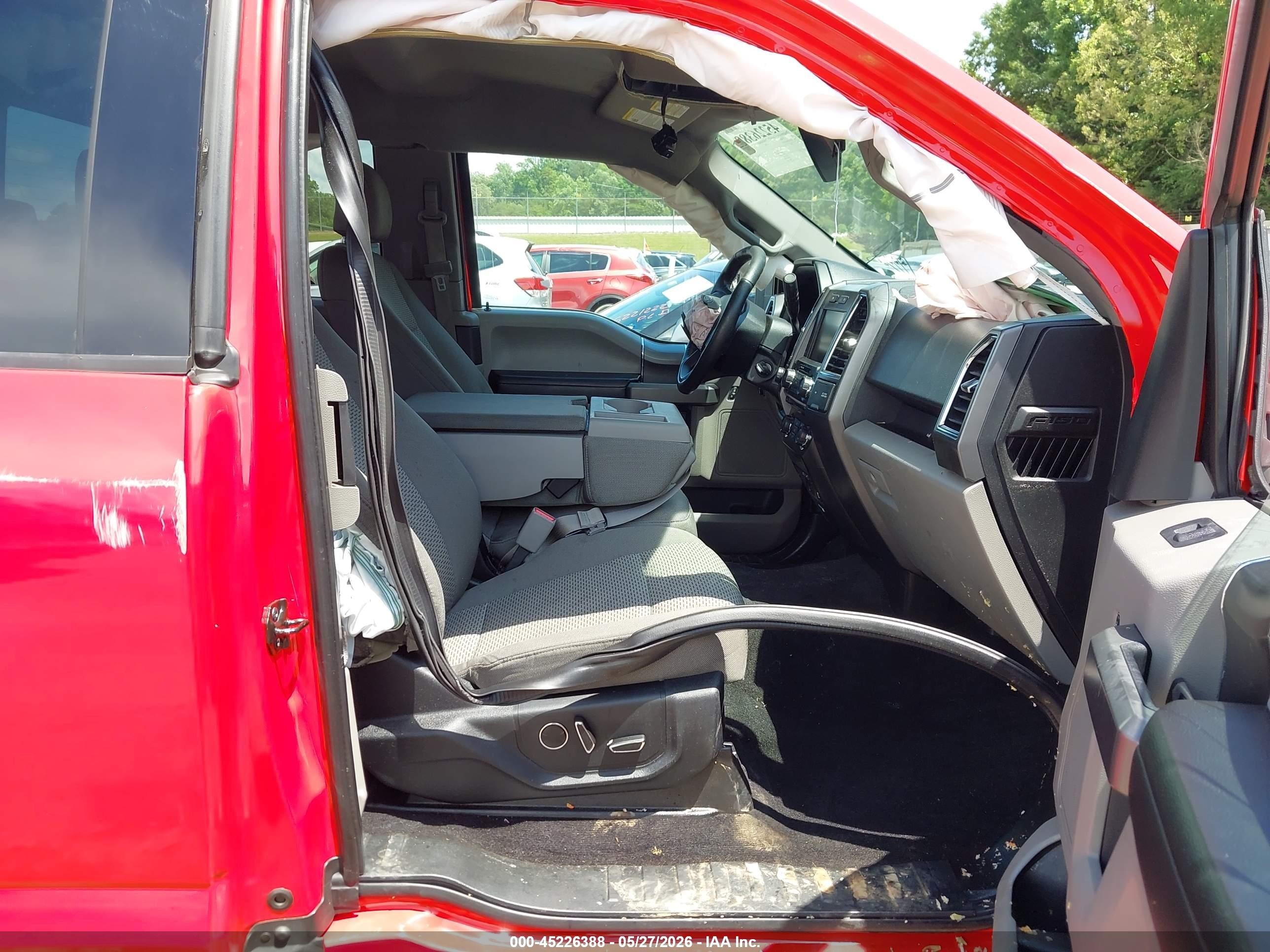 2015 Ford F-150 Xlt Red vin: 1FTEX1CP6FKE45405
