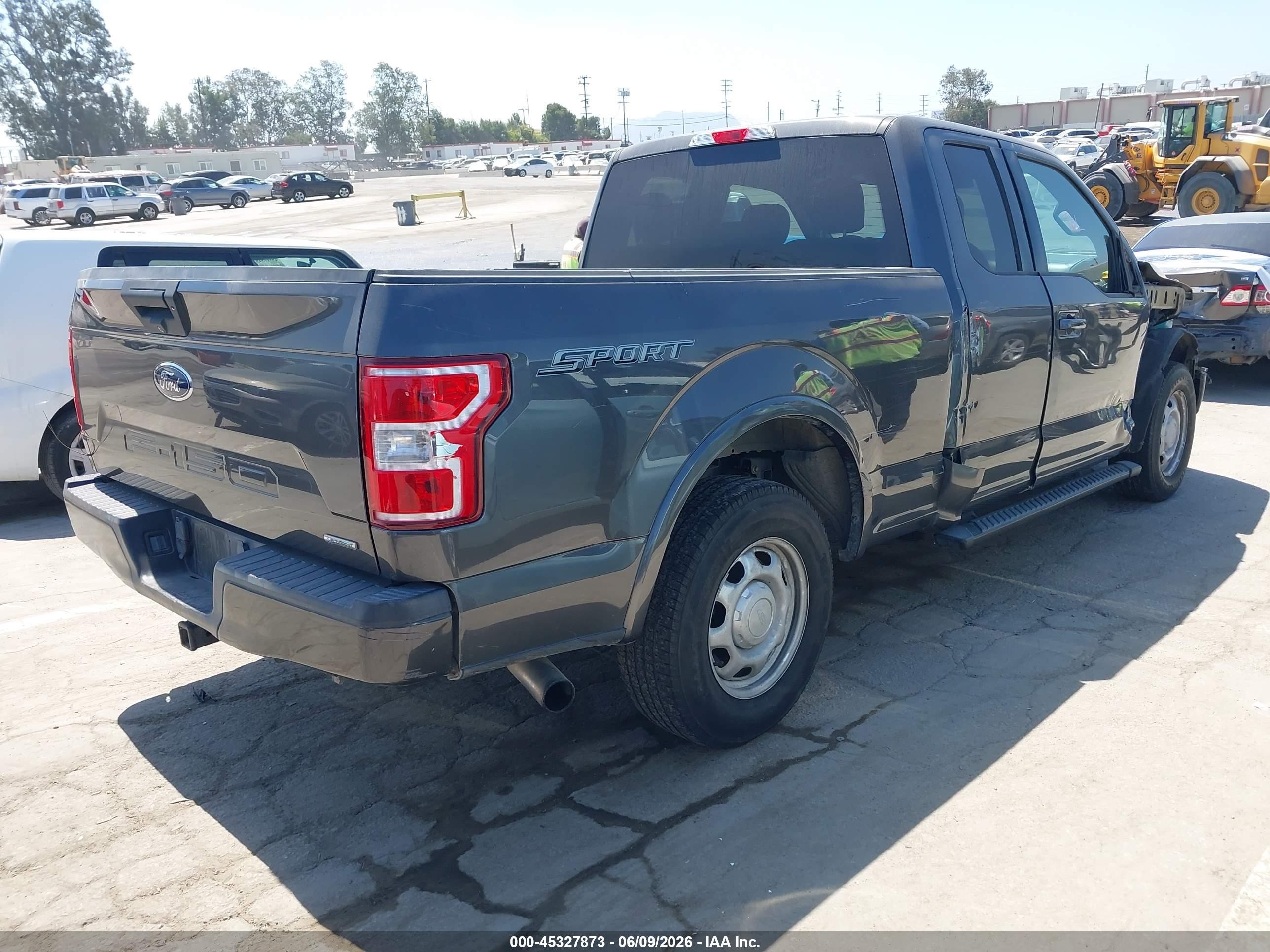 2019 Ford F-150 Xlt Gray vin: 1FTEX1CP6KKC98612