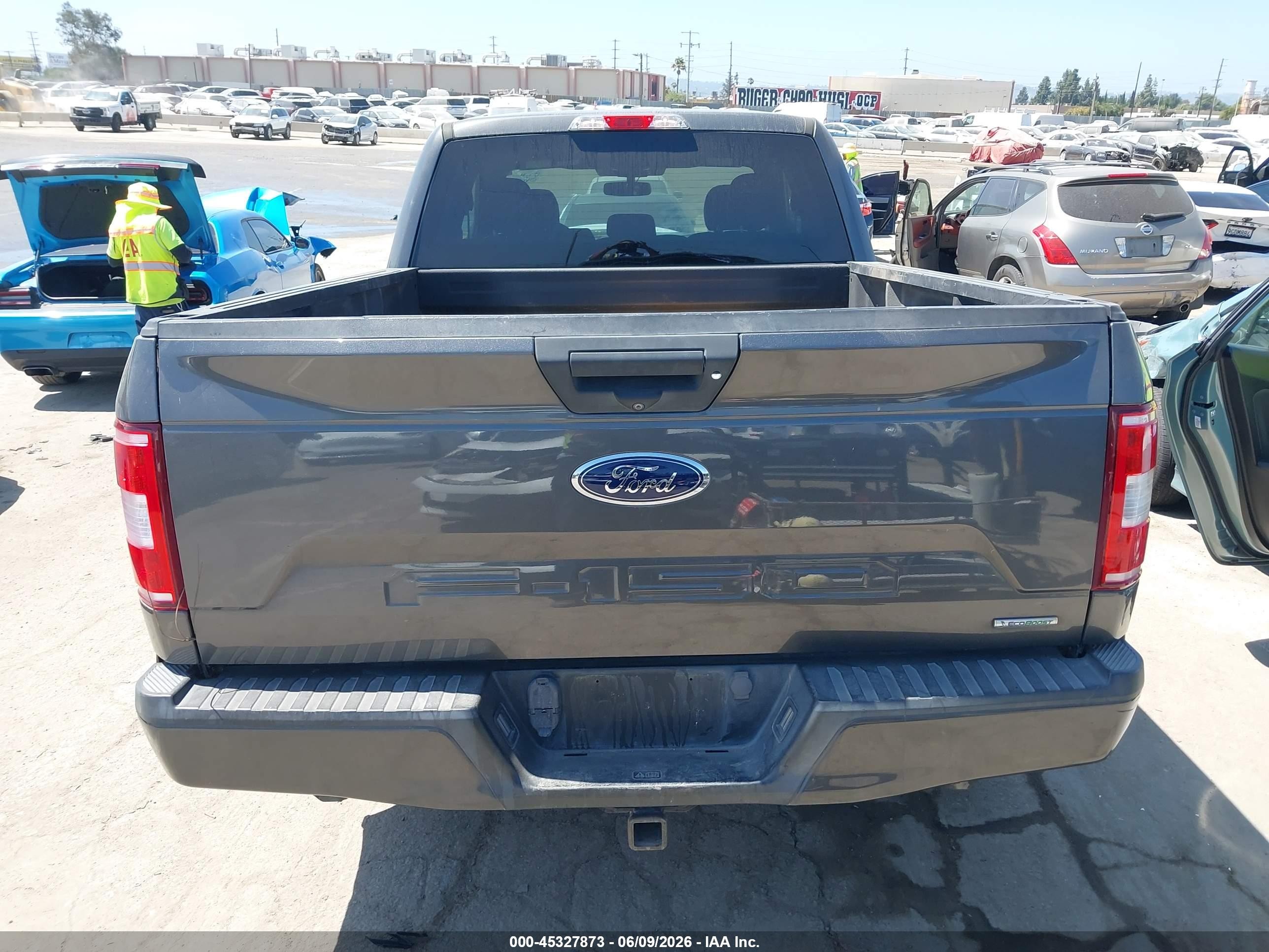 2019 Ford F-150 Xlt Gray vin: 1FTEX1CP6KKC98612
