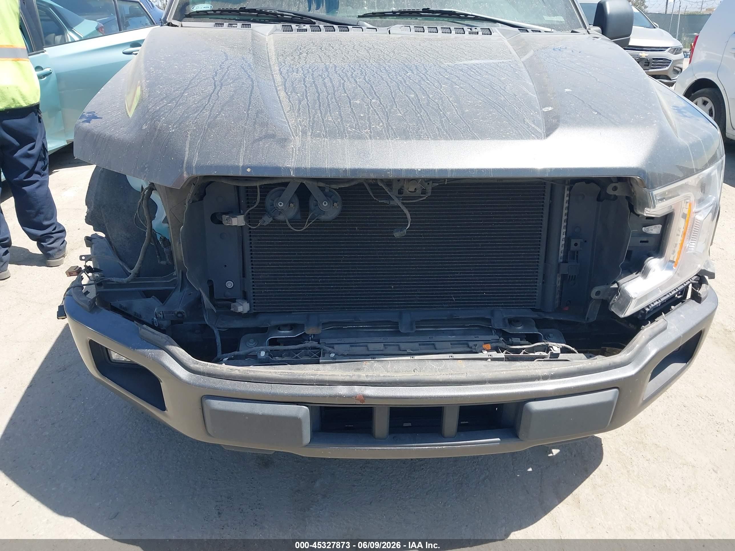 2019 Ford F-150 Xlt Gray vin: 1FTEX1CP6KKC98612