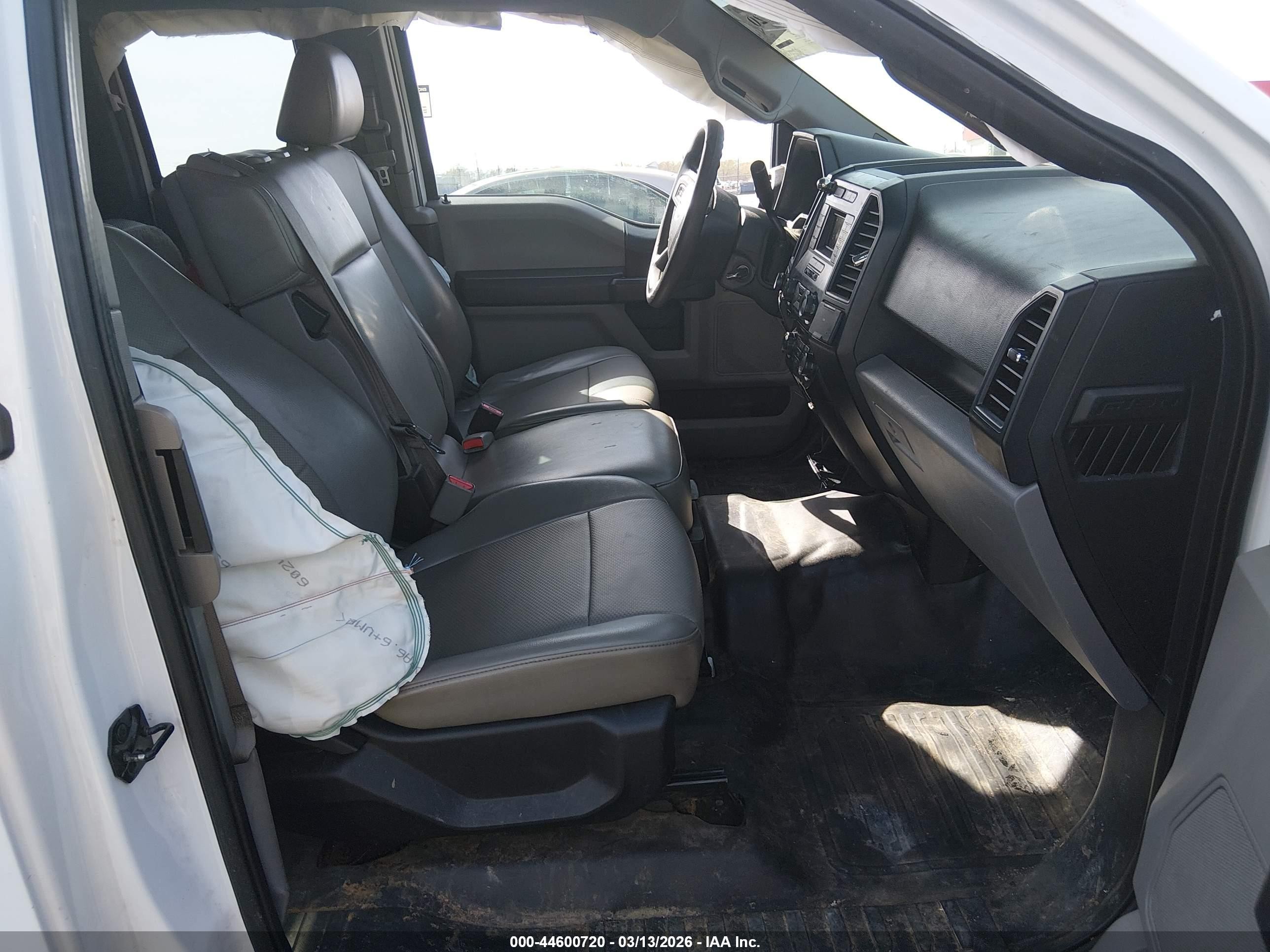 2015 Ford F-150 Xl White vin: 1FTEX1CP7FFA19067