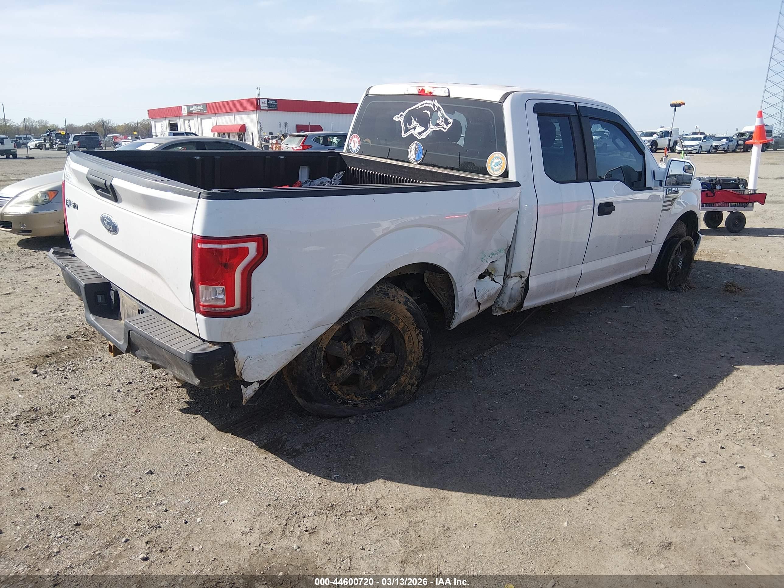 2015 Ford F-150 Xl White vin: 1FTEX1CP7FFA19067