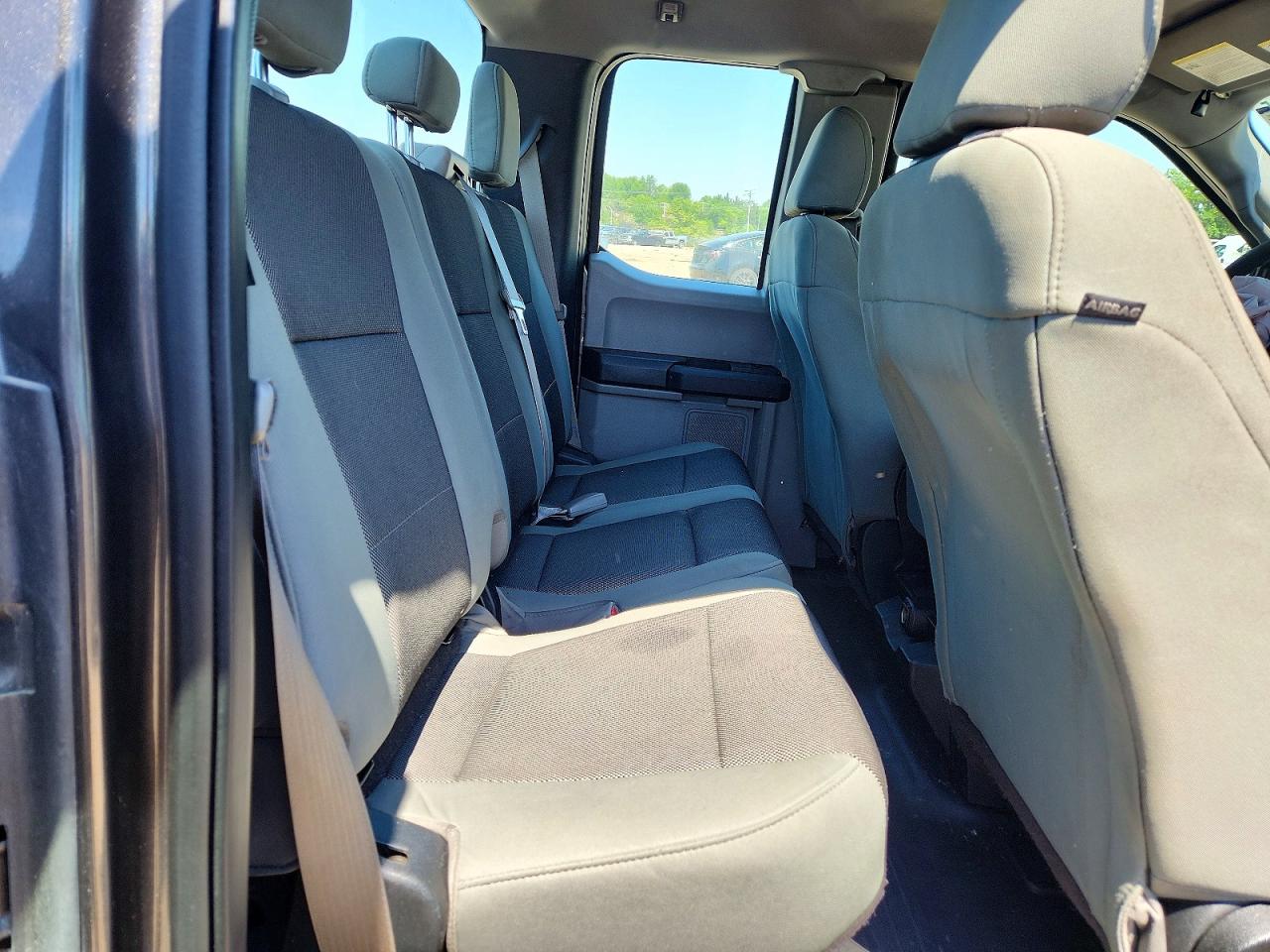 2015 Ford F150 Super Cab Gray vin: 1FTEX1CP7FFD01077