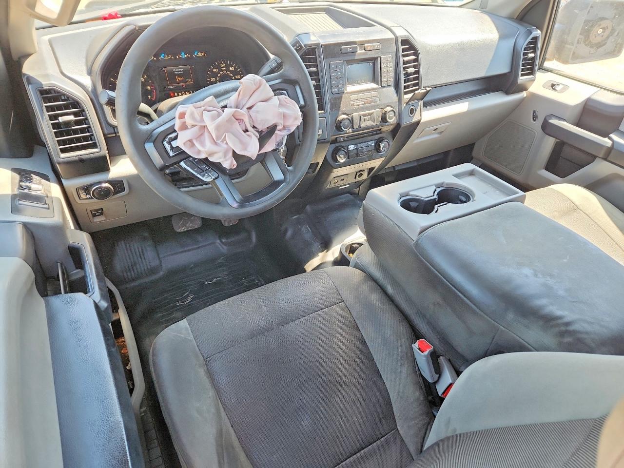 2015 Ford F150 Super Cab Gray vin: 1FTEX1CP7FFD01077