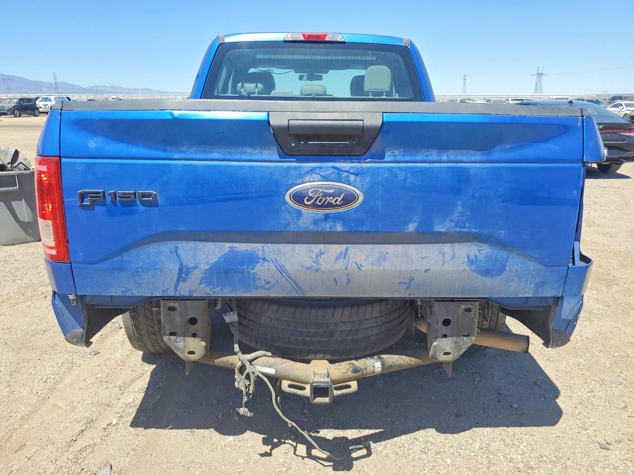 2015 Ford F150 Super Cab Blue vin: 1FTEX1CP7FKE78252