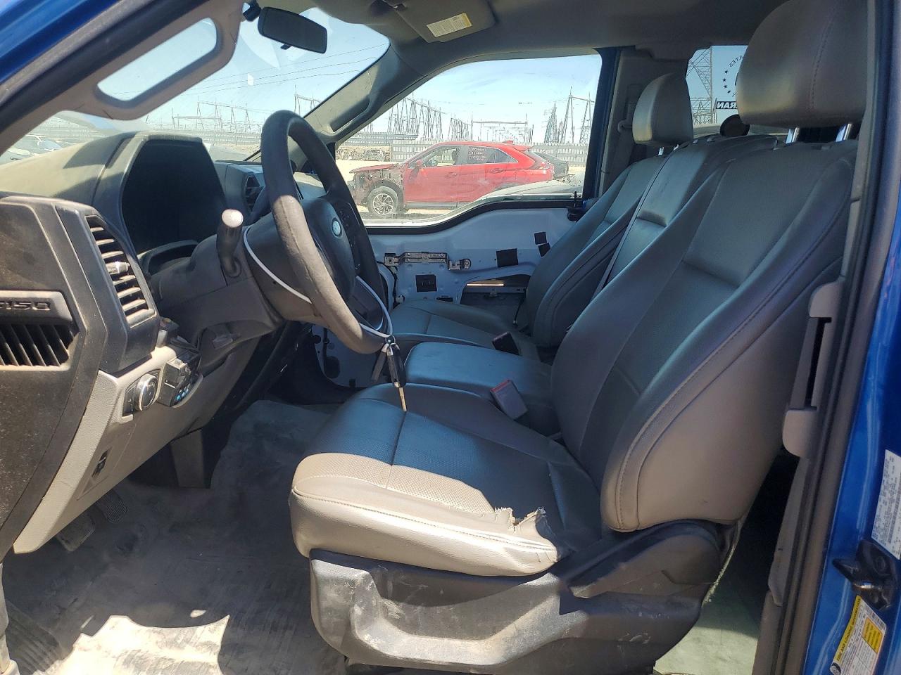 2015 Ford F150 Super Cab Blue vin: 1FTEX1CP7FKE78252