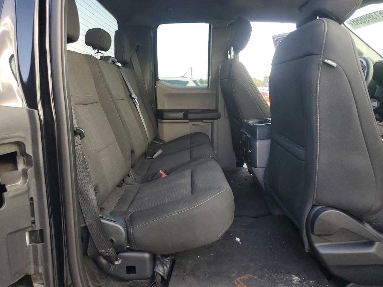 2018 Ford F150 Super Cab Black vin: 1FTEX1CP7JKD04271