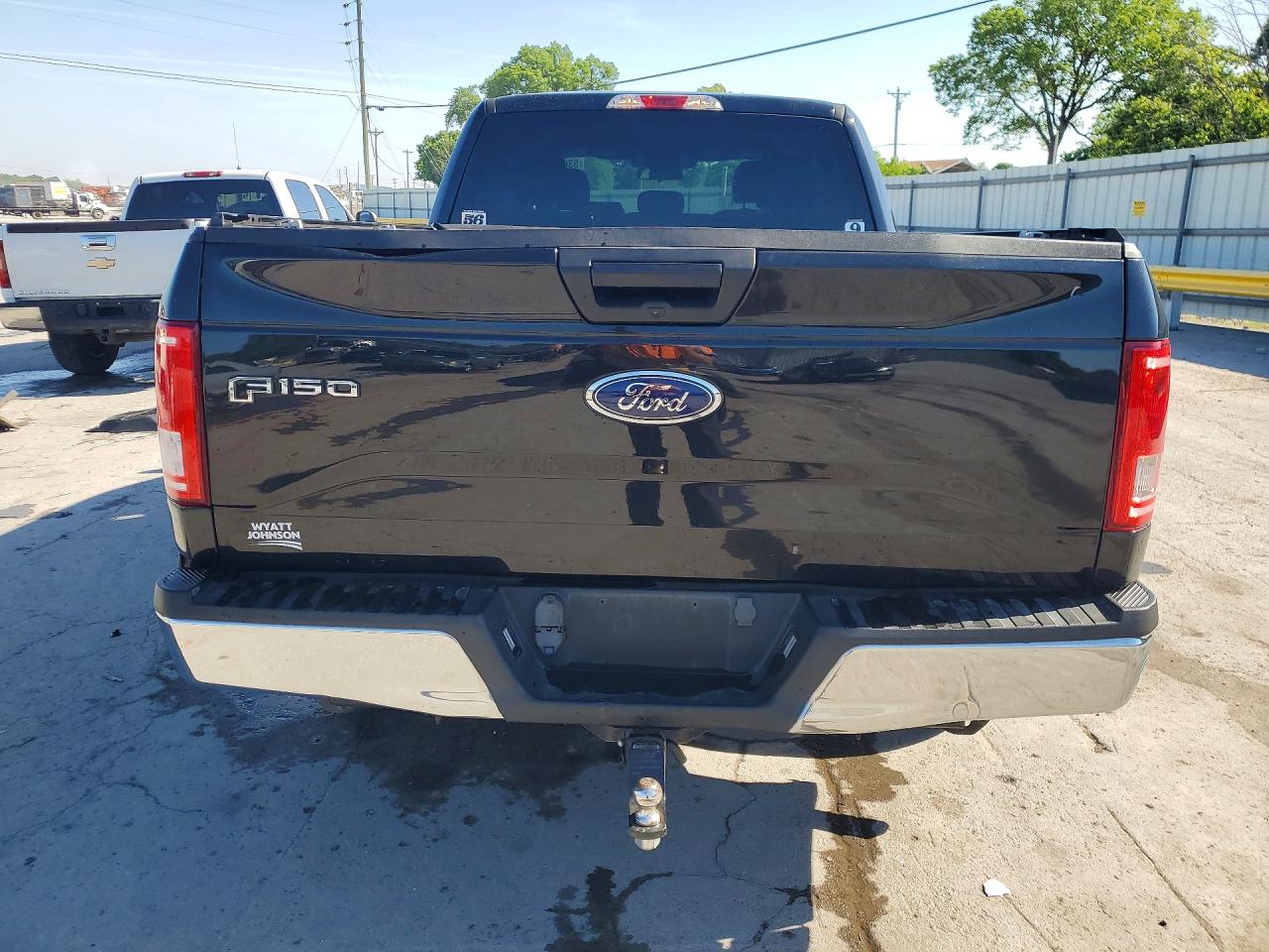 2015 Ford F150 Super Cab Black vin: 1FTEX1CP8FFC42797