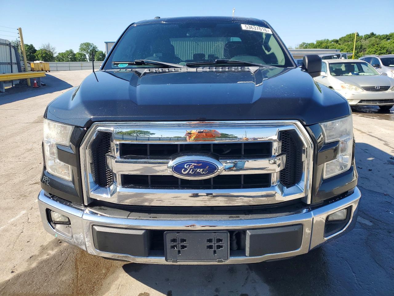 2015 Ford F150 Super Cab Black vin: 1FTEX1CP8FFC42797