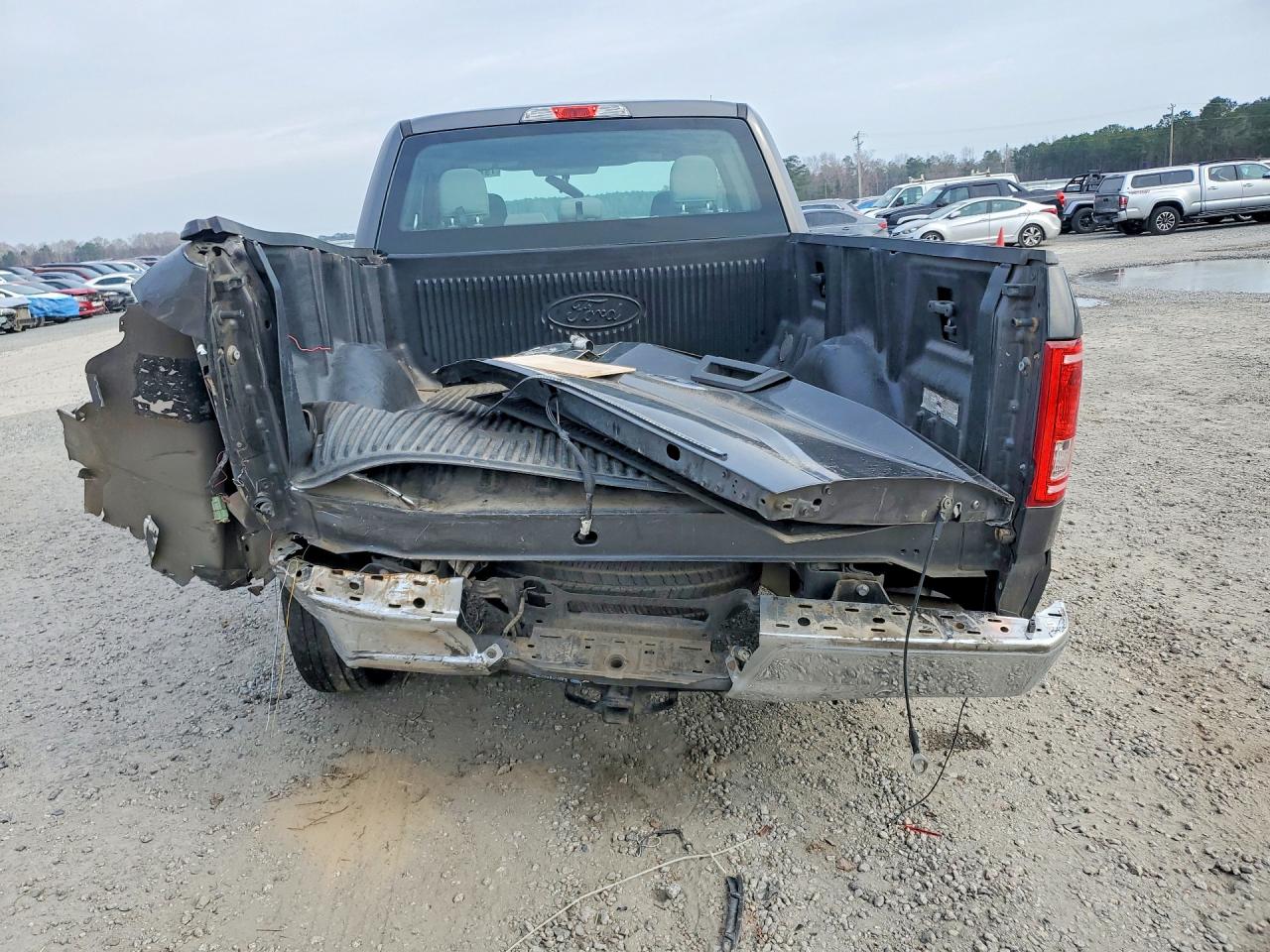 2015 Ford F150 Super Cab Gray vin: 1FTEX1CP8FFC45537