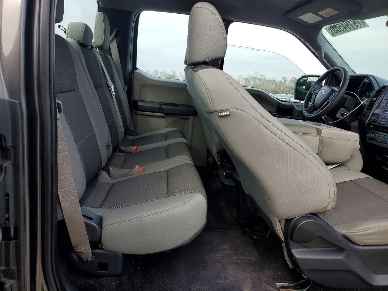 2015 Ford F150 Super Cab Gray vin: 1FTEX1CP8FFC45537