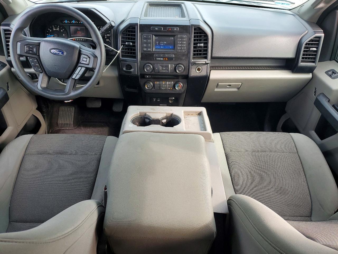2015 Ford F150 Super Cab Gray vin: 1FTEX1CP8FFC45537