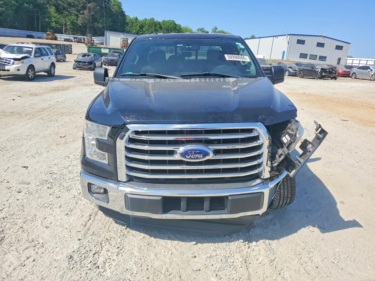 2015 Ford F150 Super Cab Black vin: 1FTEX1CP8FFC84516