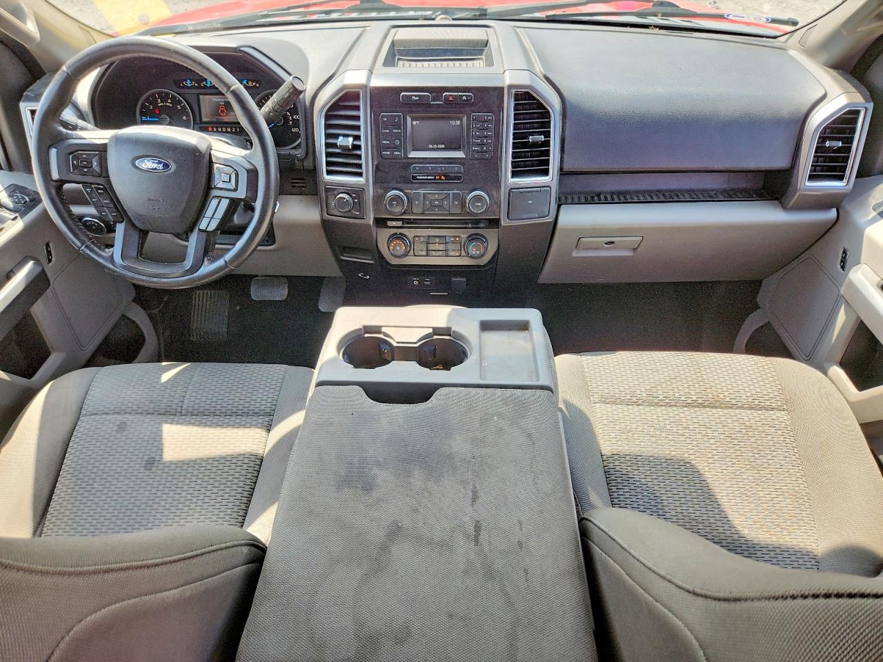2015 Ford F150 Super Cab Красный vin: 1FTEX1CP8FKE01325