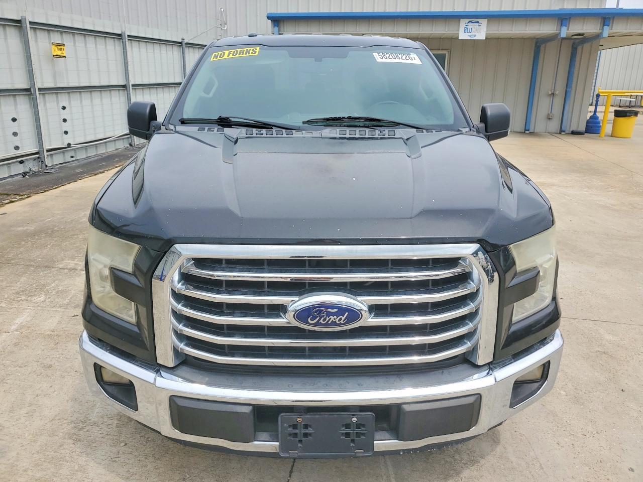 2015 Ford F150 Super Cab Black vin: 1FTEX1CP8FKE27178