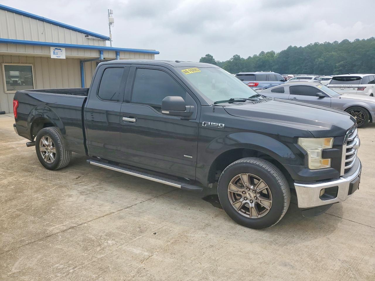 2015 Ford F150 Super Cab Black vin: 1FTEX1CP8FKE27178