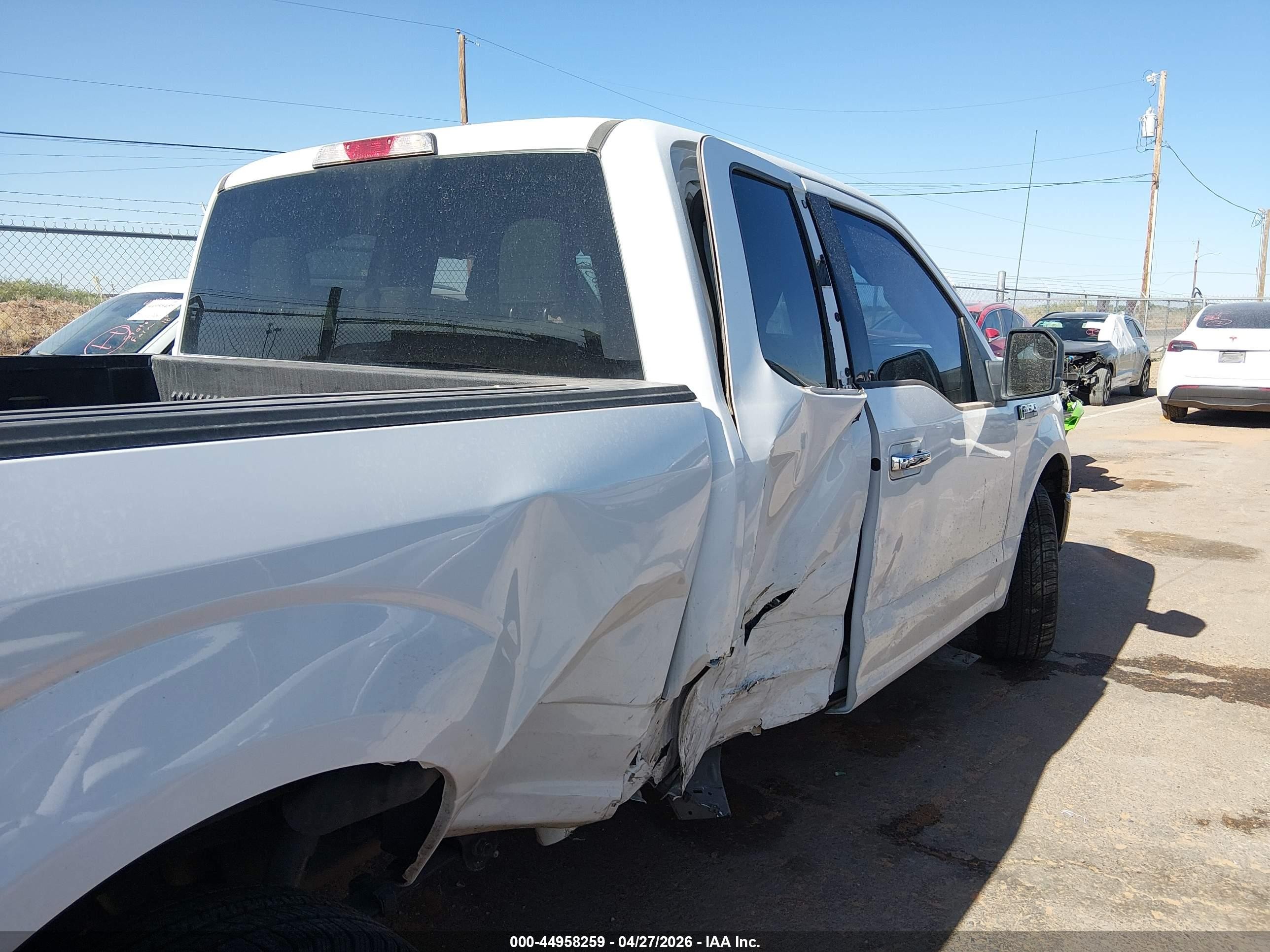 2018 Ford F-150 Xlt White vin: 1FTEX1CP8JKC69580