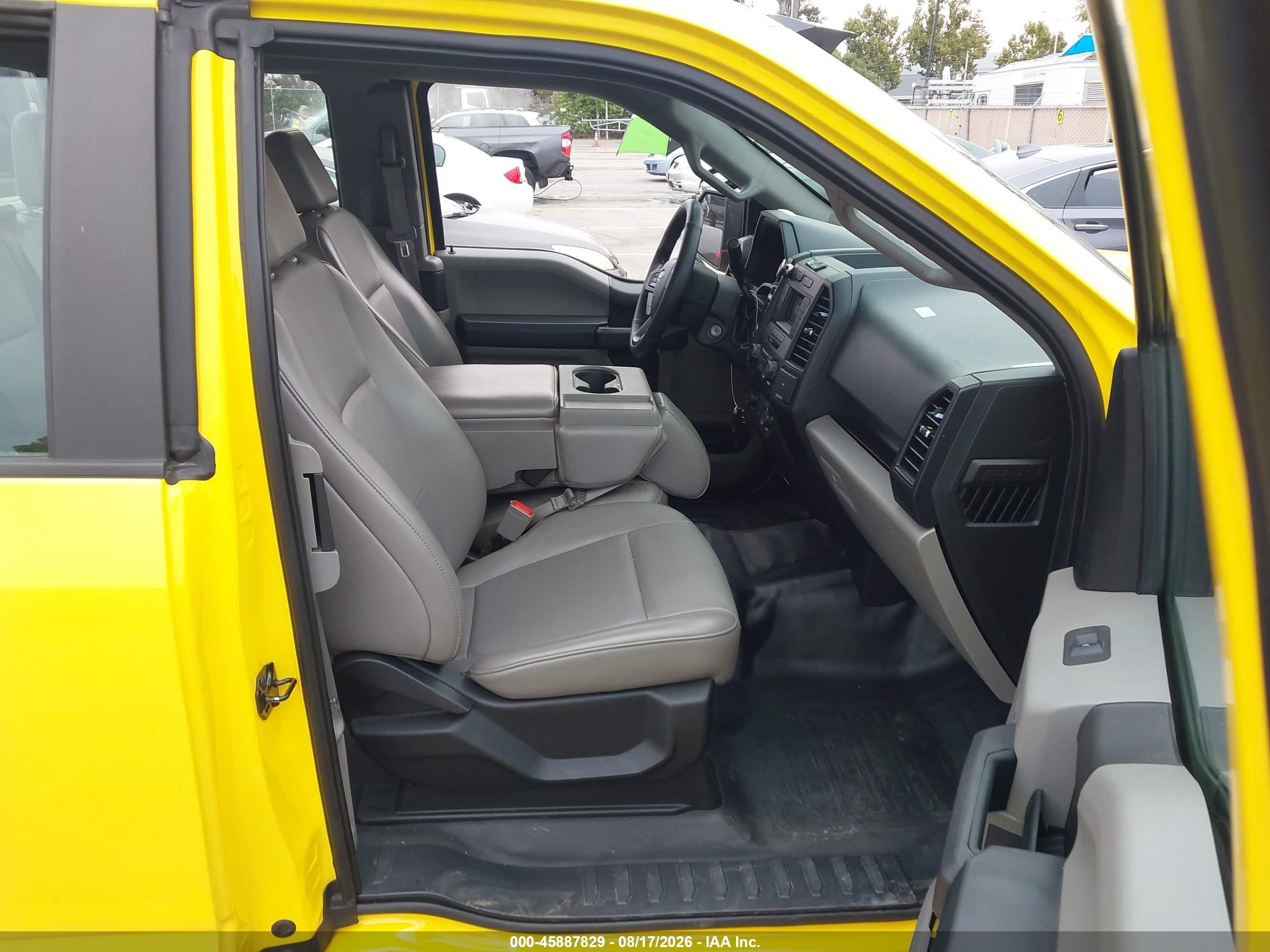 2018 Ford F-150 Xl Yellow vin: 1FTEX1CP8JKE72713
