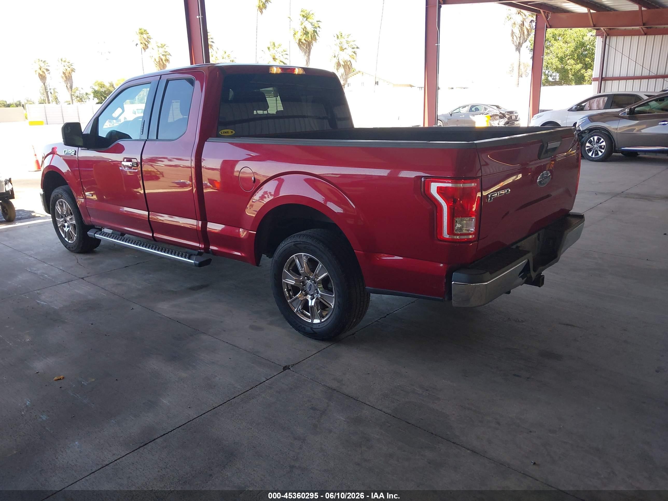 2015 Ford F-150 Xlt Red vin: 1FTEX1CP9FFA75723