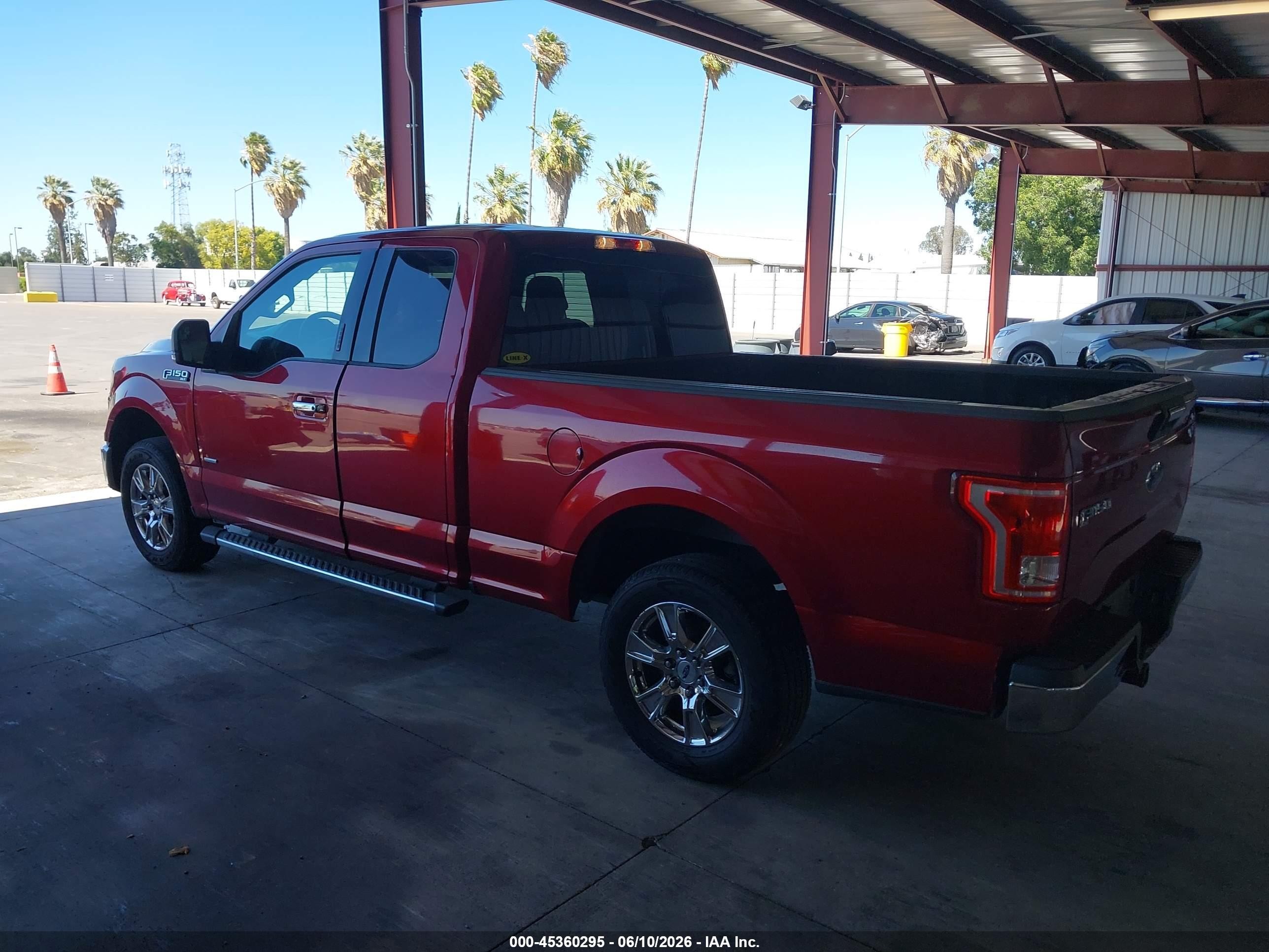 2015 Ford F-150 Xlt Red vin: 1FTEX1CP9FFA75723