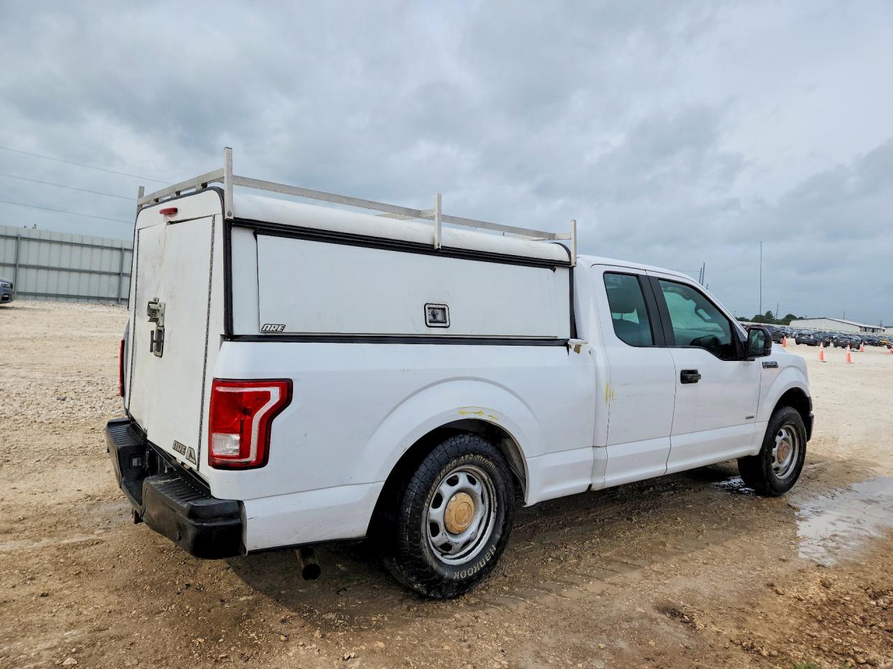 2015 Ford F150 Super Cab Белый vin: 1FTEX1CP9FKD22004