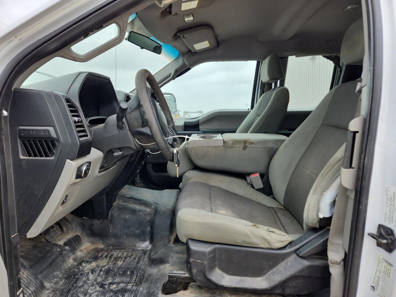 2015 Ford F150 Super Cab Белый vin: 1FTEX1CP9FKD22004 Damage: Right Side Curtain Air Bag, Deployed, Replacement Required
