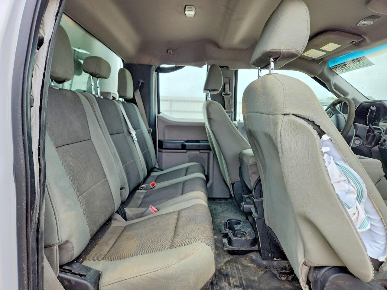 2015 Ford F150 Super Cab Белый vin: 1FTEX1CP9FKD22004