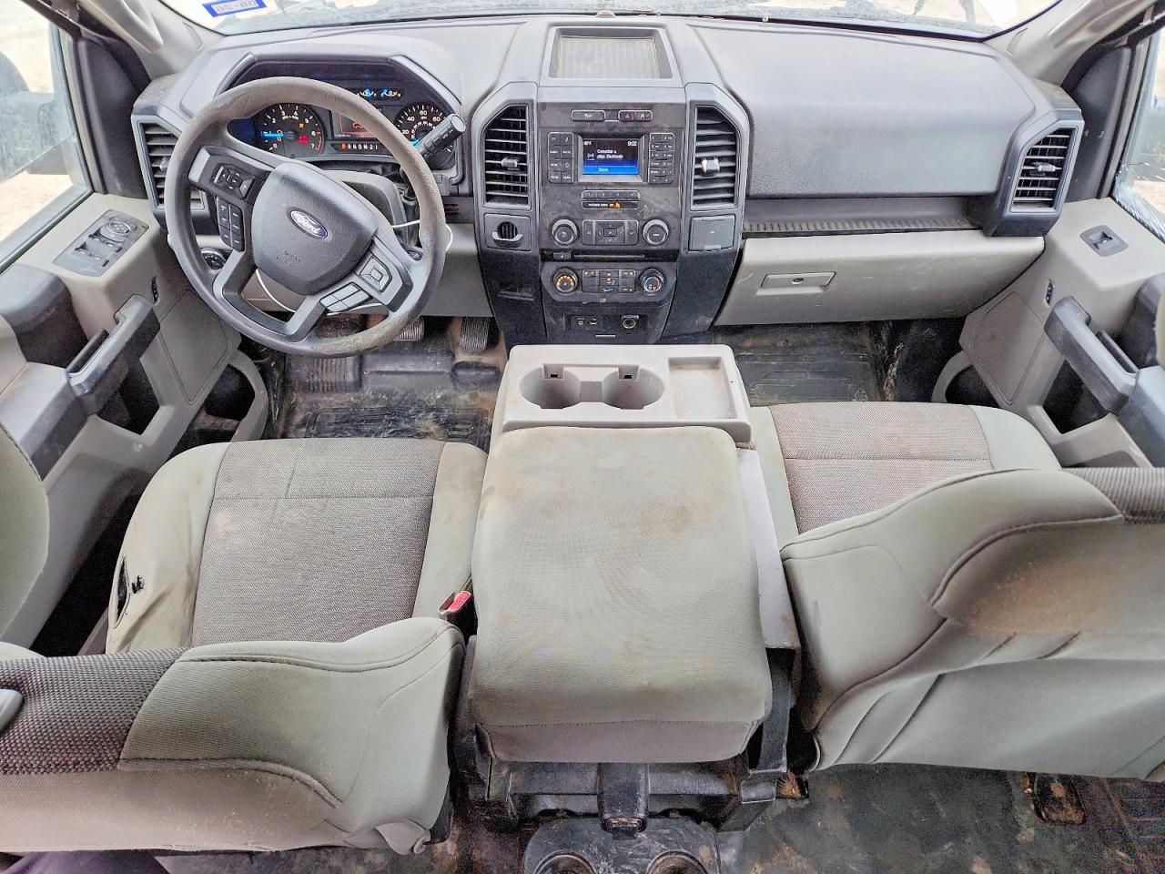 2015 Ford F150 Super Cab Белый vin: 1FTEX1CP9FKD22004