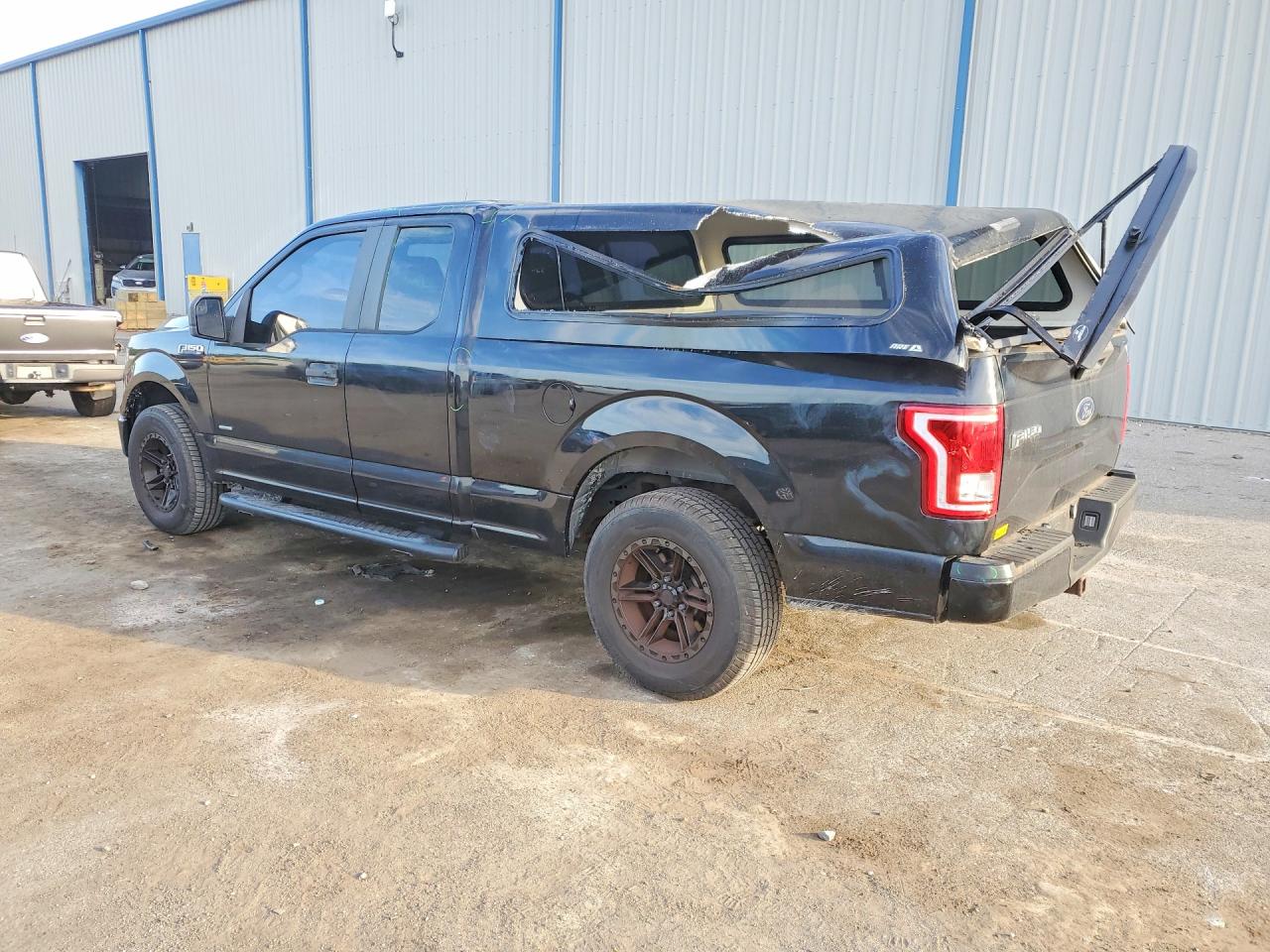 2015 Ford F150 Super Cab Charcoal vin: 1FTEX1CP9FKD53706