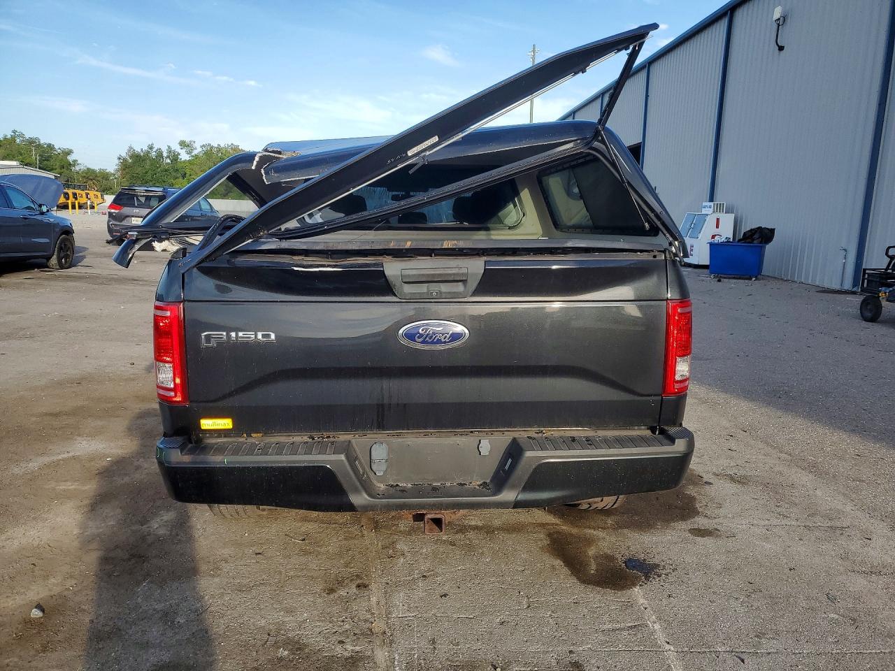 2015 Ford F150 Super Cab Charcoal vin: 1FTEX1CP9FKD53706