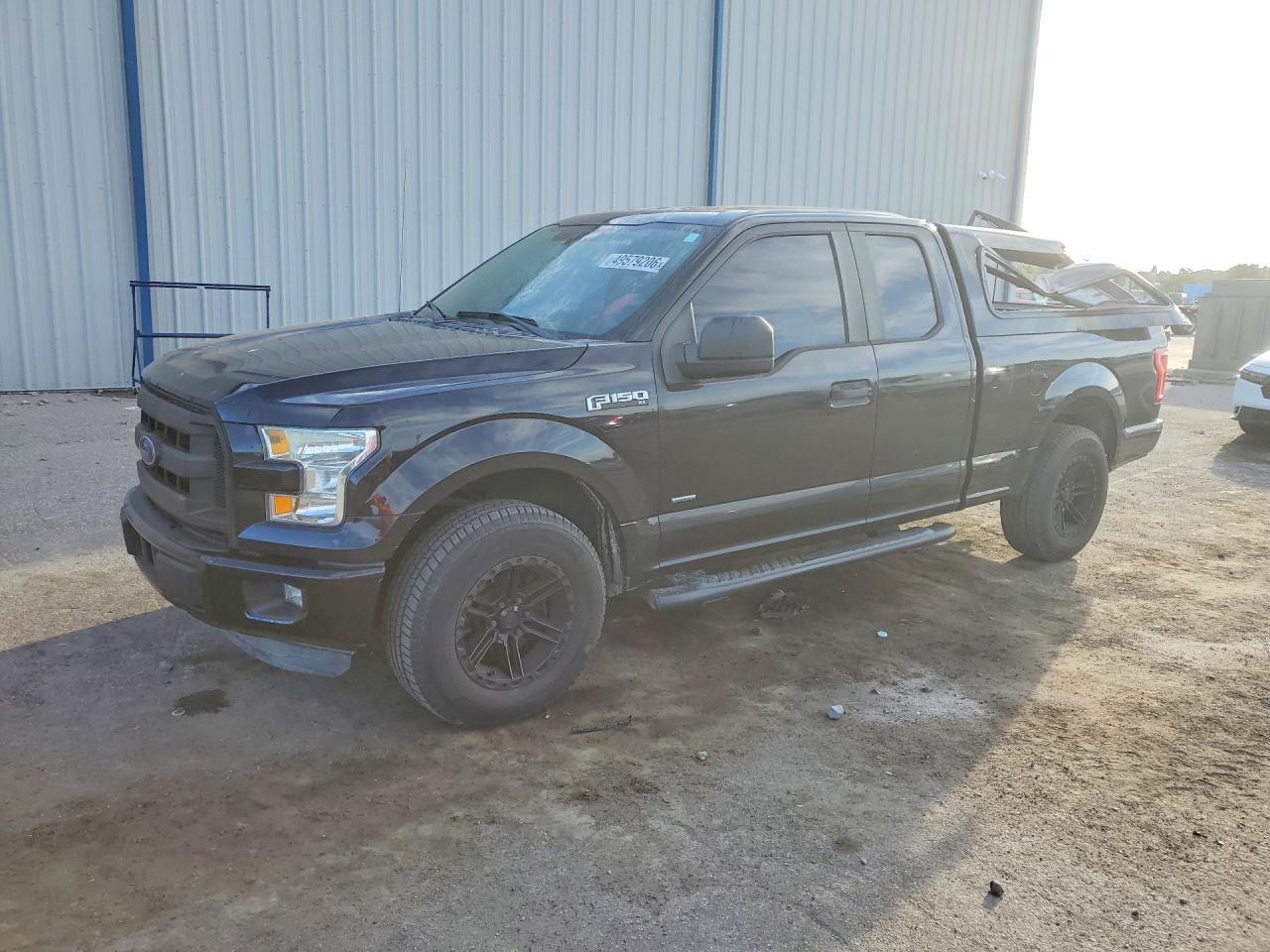 2015 Ford F150 Super Cab Charcoal vin: 1FTEX1CP9FKD53706