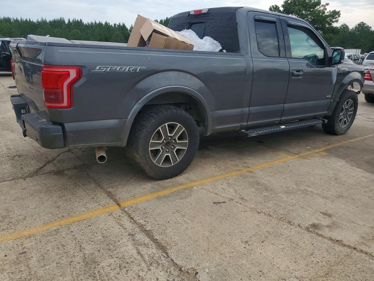 2015 Ford F150 Lightning Platinum Gray vin: 1FTEX1CPXFFC25970