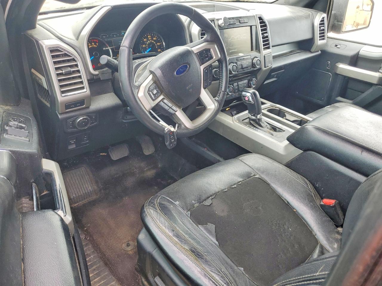 2015 Ford F150 Lightning Platinum Gray vin: 1FTEX1CPXFFC25970