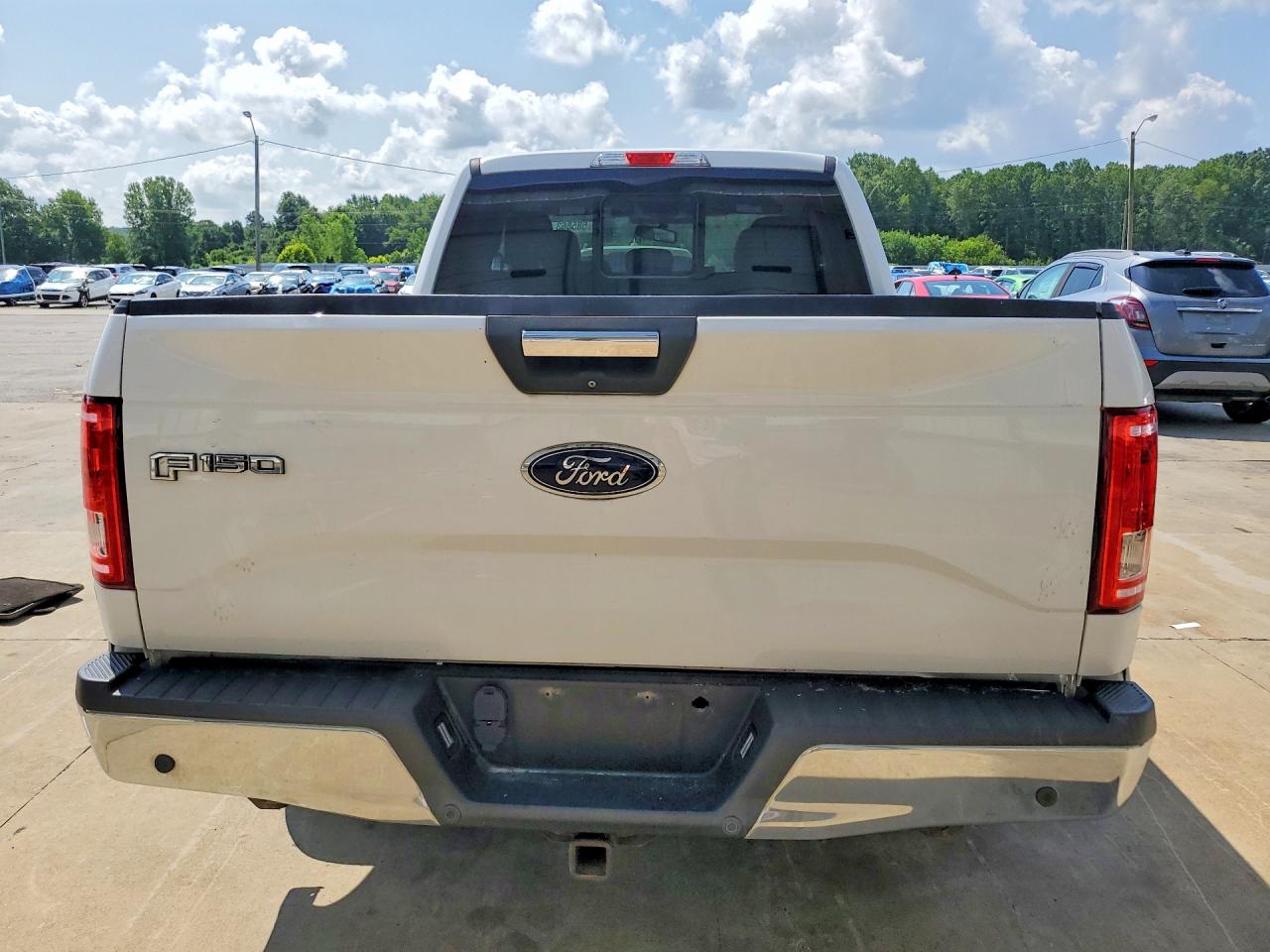 2015 Ford F150 Super Cab Белый vin: 1FTEX1CPXFFD01719