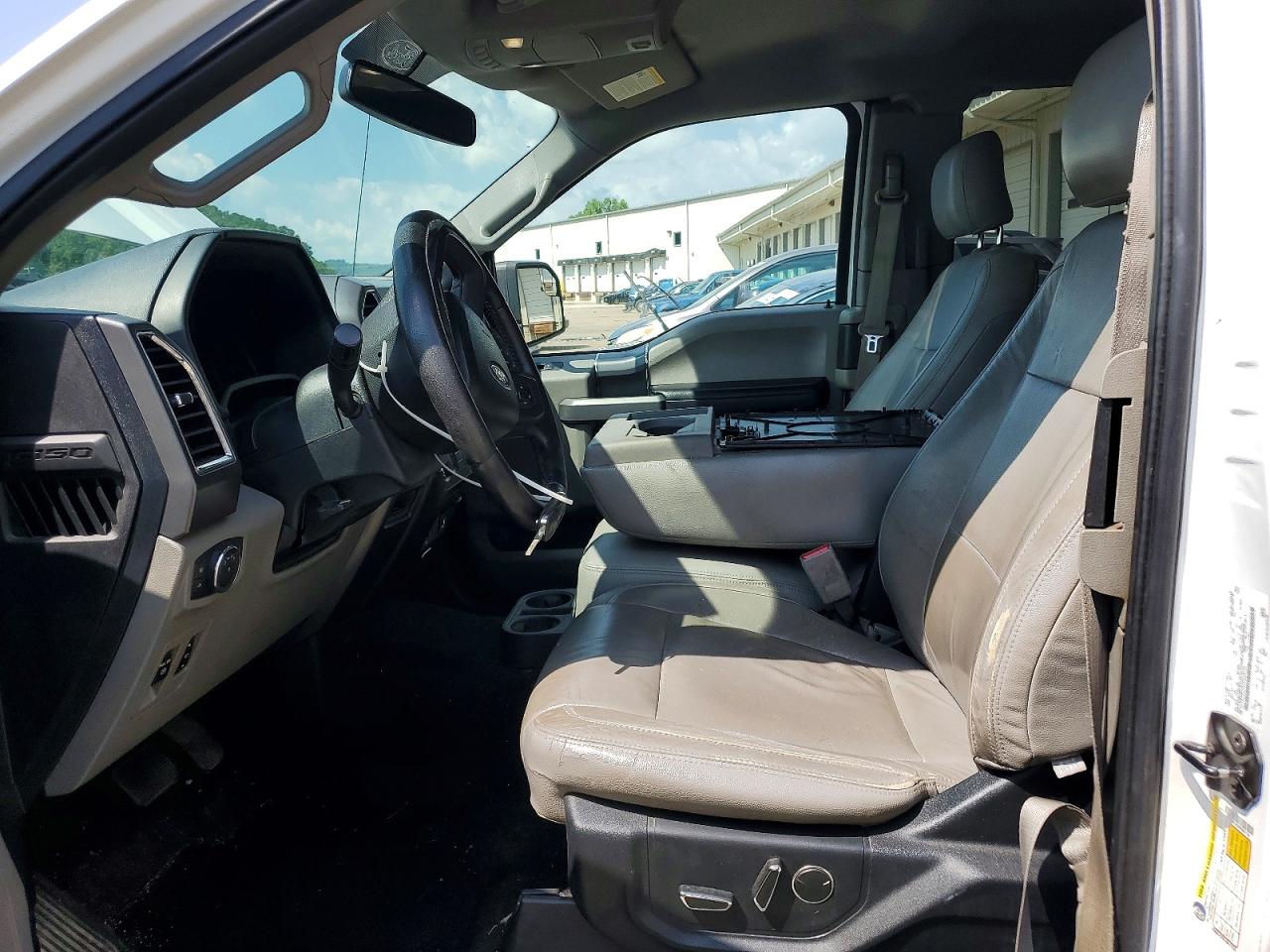 2015 Ford F150 Super Cab Белый vin: 1FTEX1CPXFFD01719