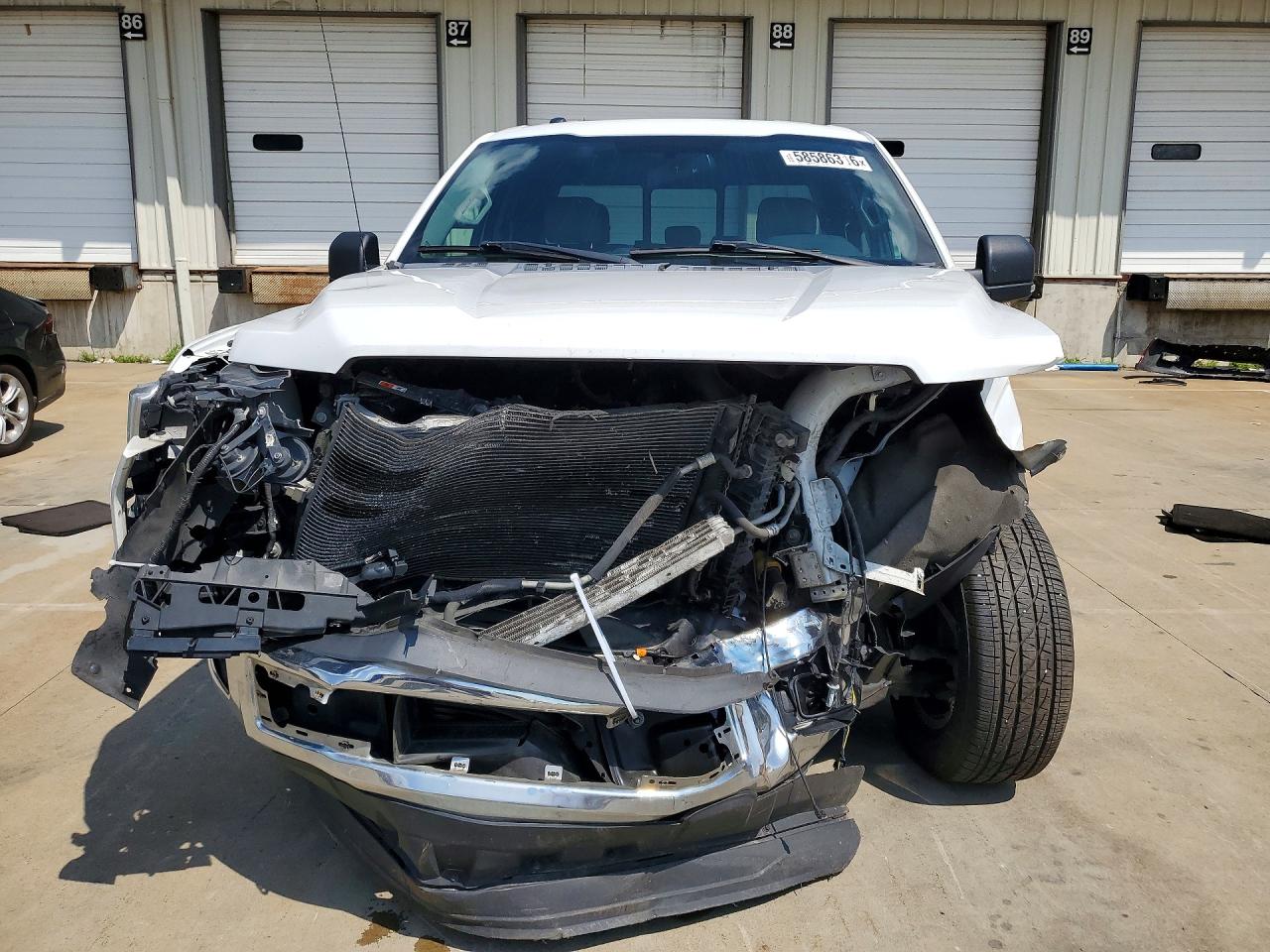 2015 Ford F150 Super Cab Белый vin: 1FTEX1CPXFFD01719