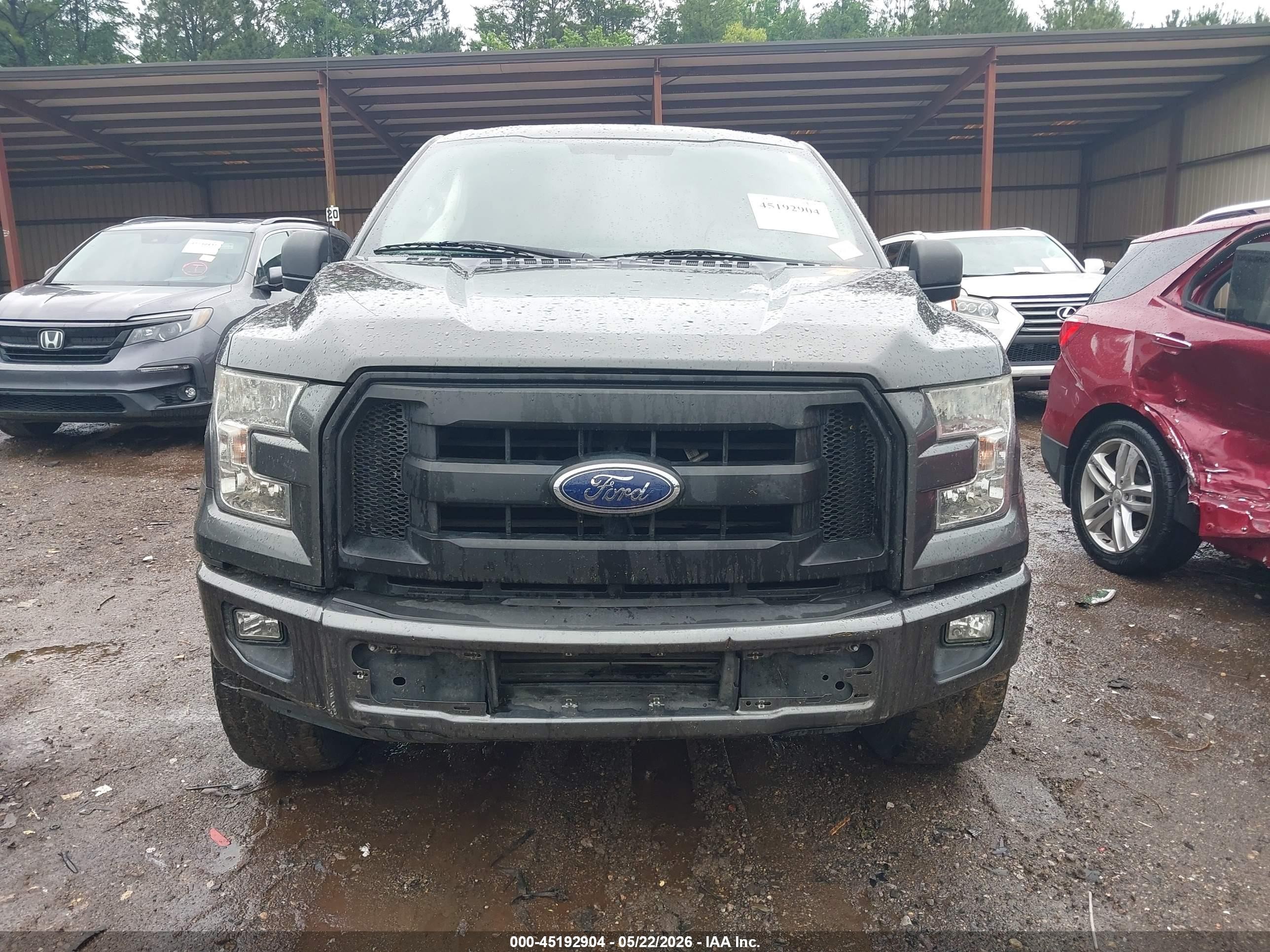 2015 Ford F-150 Xl Gray vin: 1FTEX1CPXFKD71647