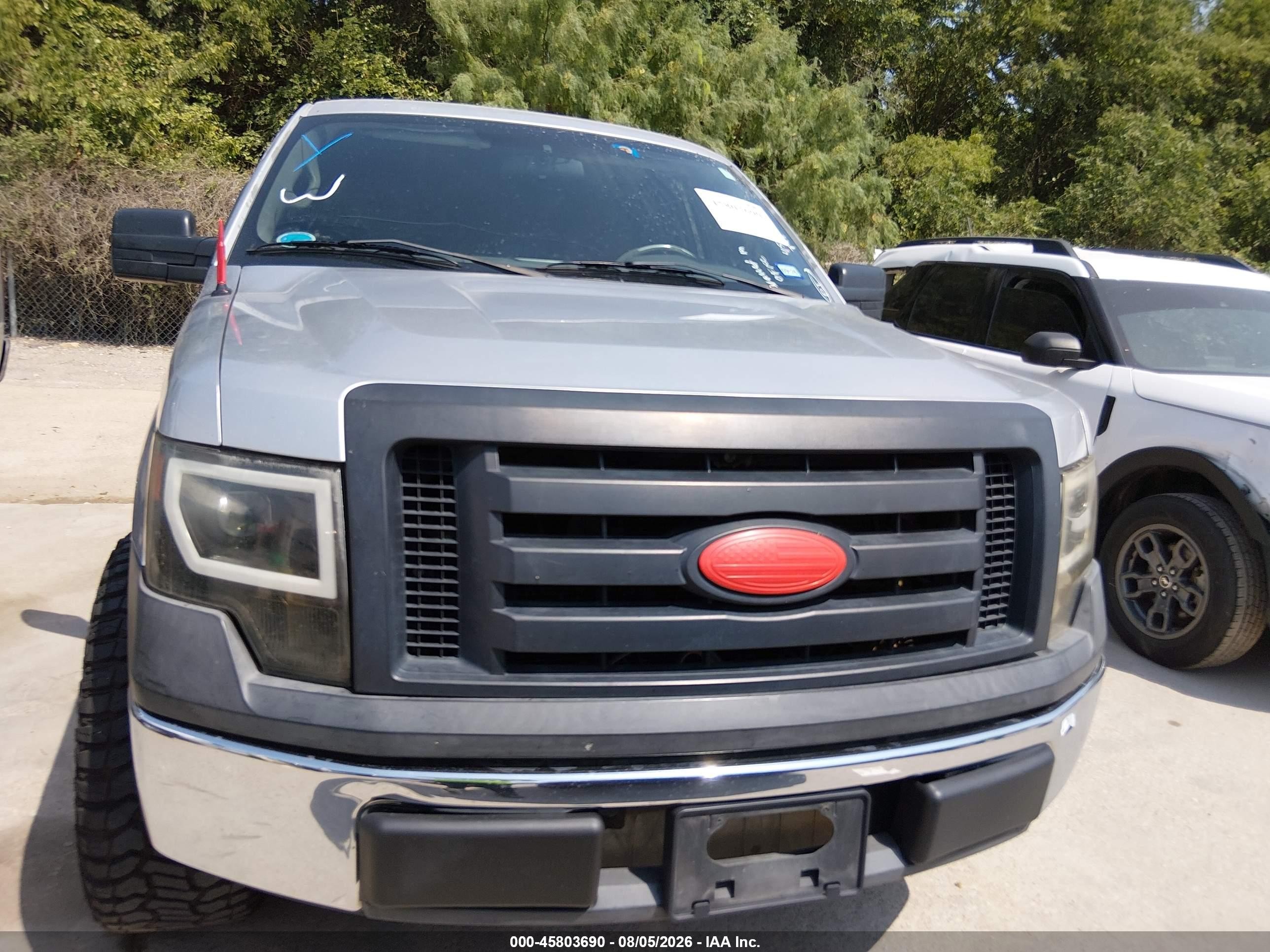 2010 Ford F-150 Stx/xl Silver vin: 1FTEX1CW2AFA98308
