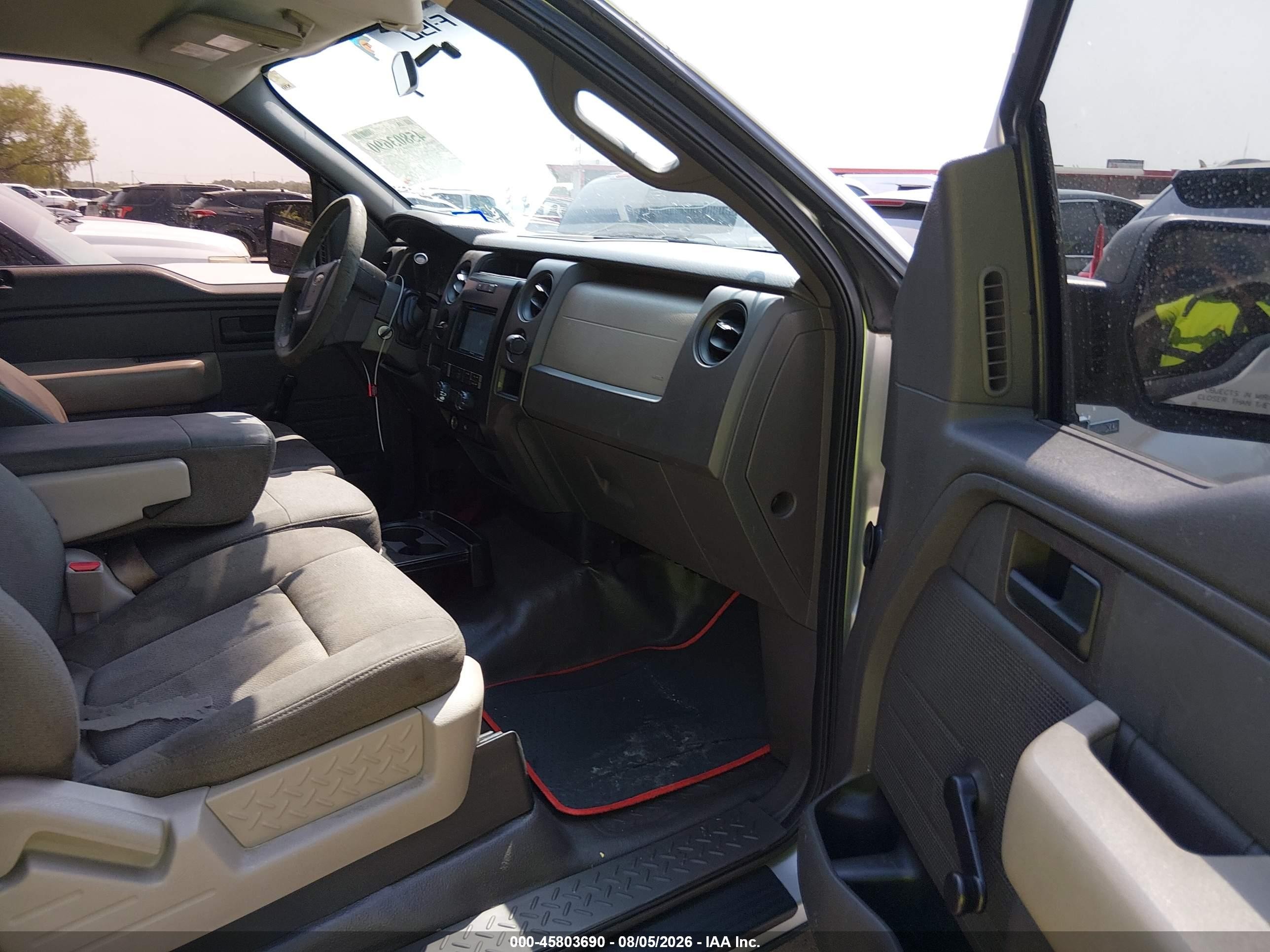 2010 Ford F-150 Stx/xl Silver vin: 1FTEX1CW2AFA98308