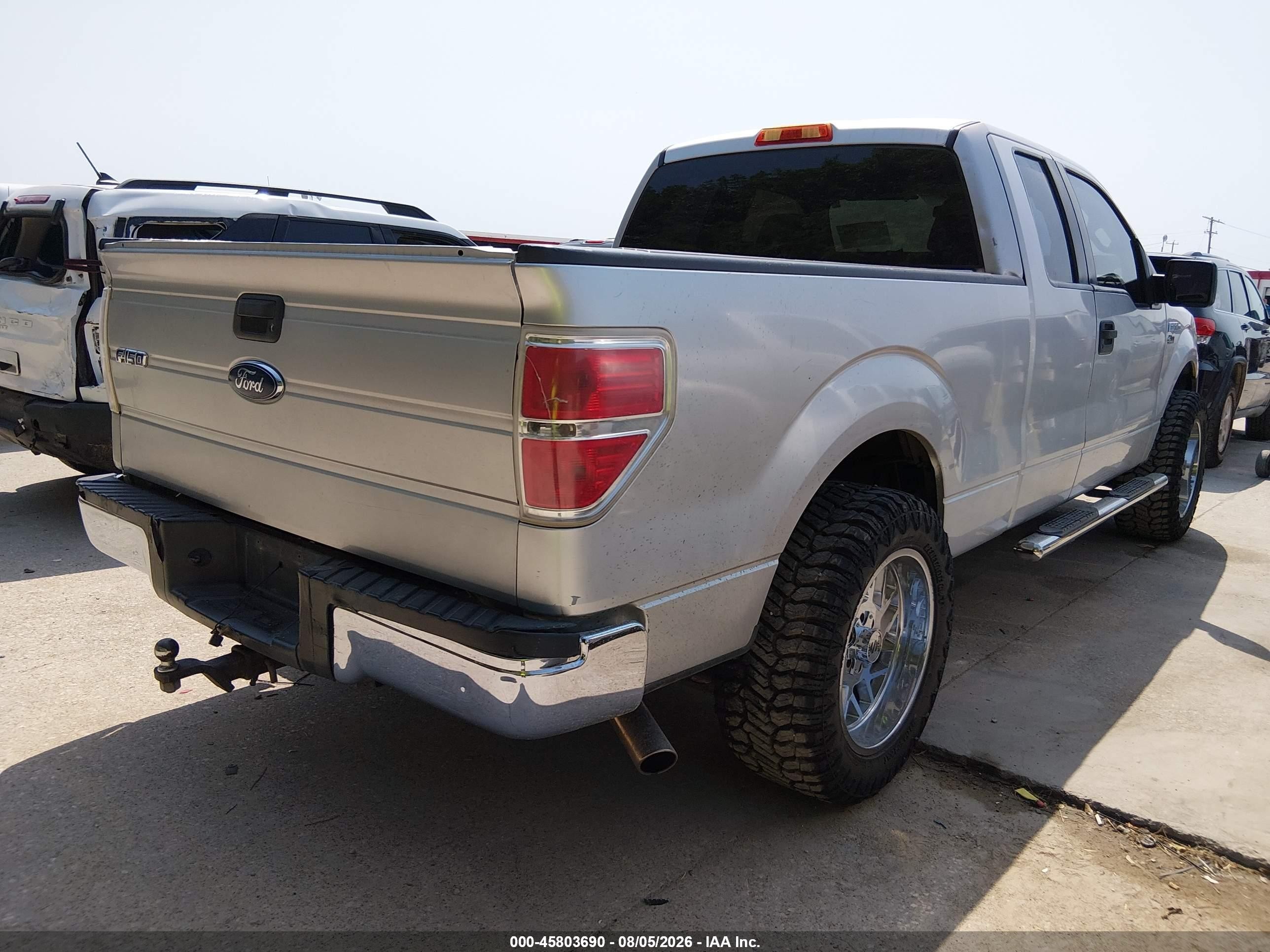 2010 Ford F-150 Stx/xl Silver vin: 1FTEX1CW2AFA98308