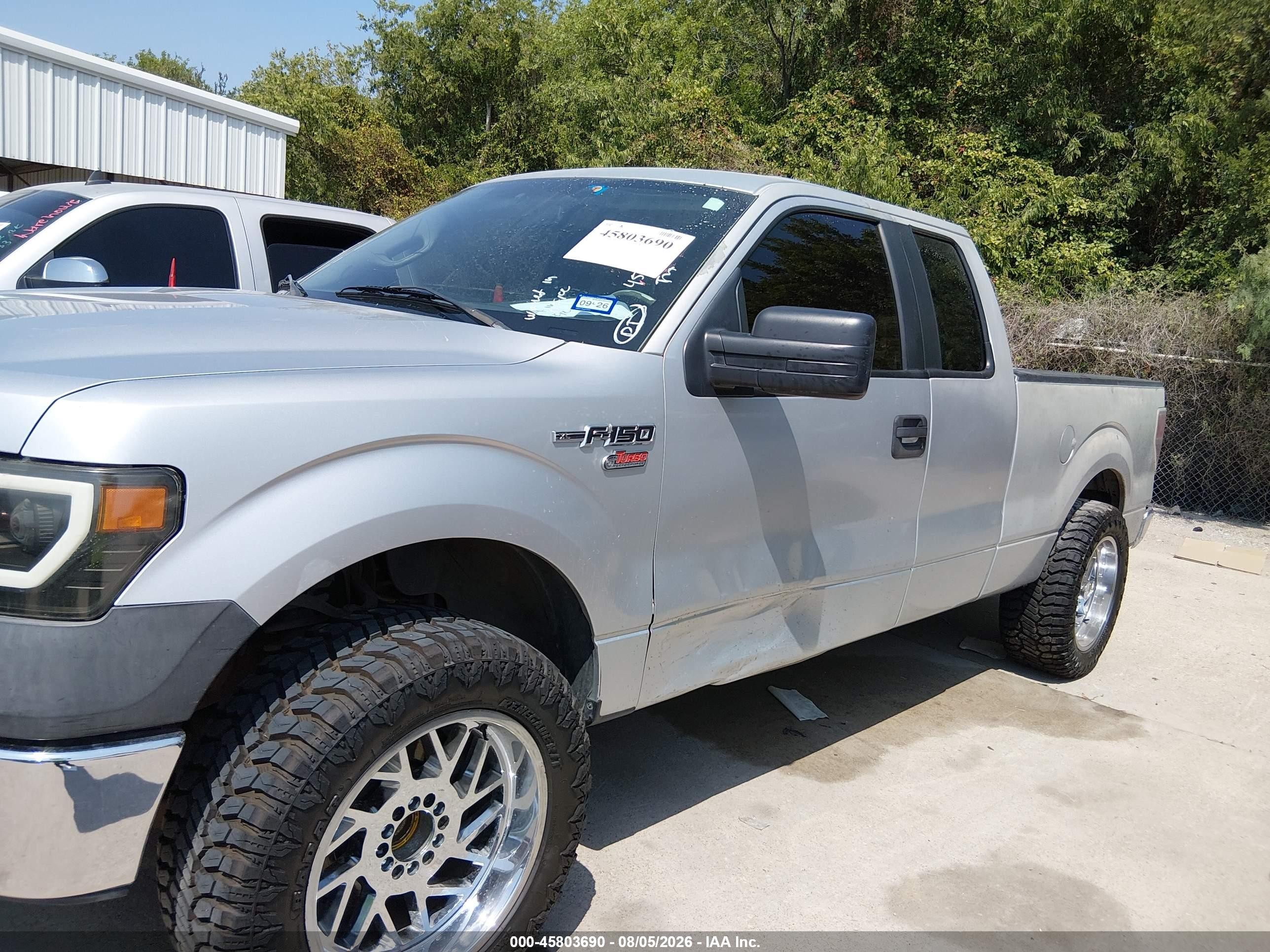 2010 Ford F-150 Stx/xl Silver vin: 1FTEX1CW2AFA98308