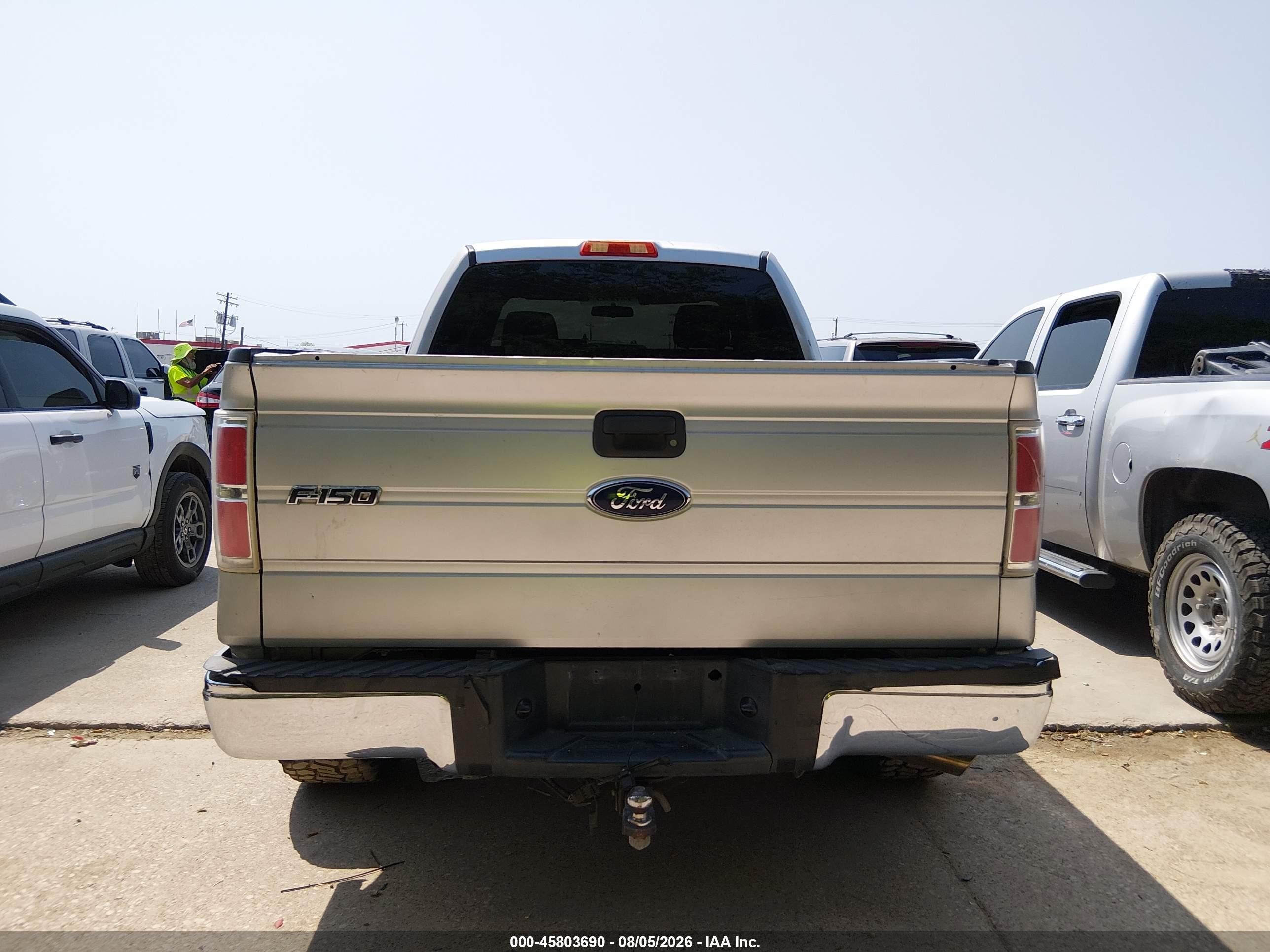 2010 Ford F-150 Stx/xl Серебряный vin: 1FTEX1CW2AFA98308