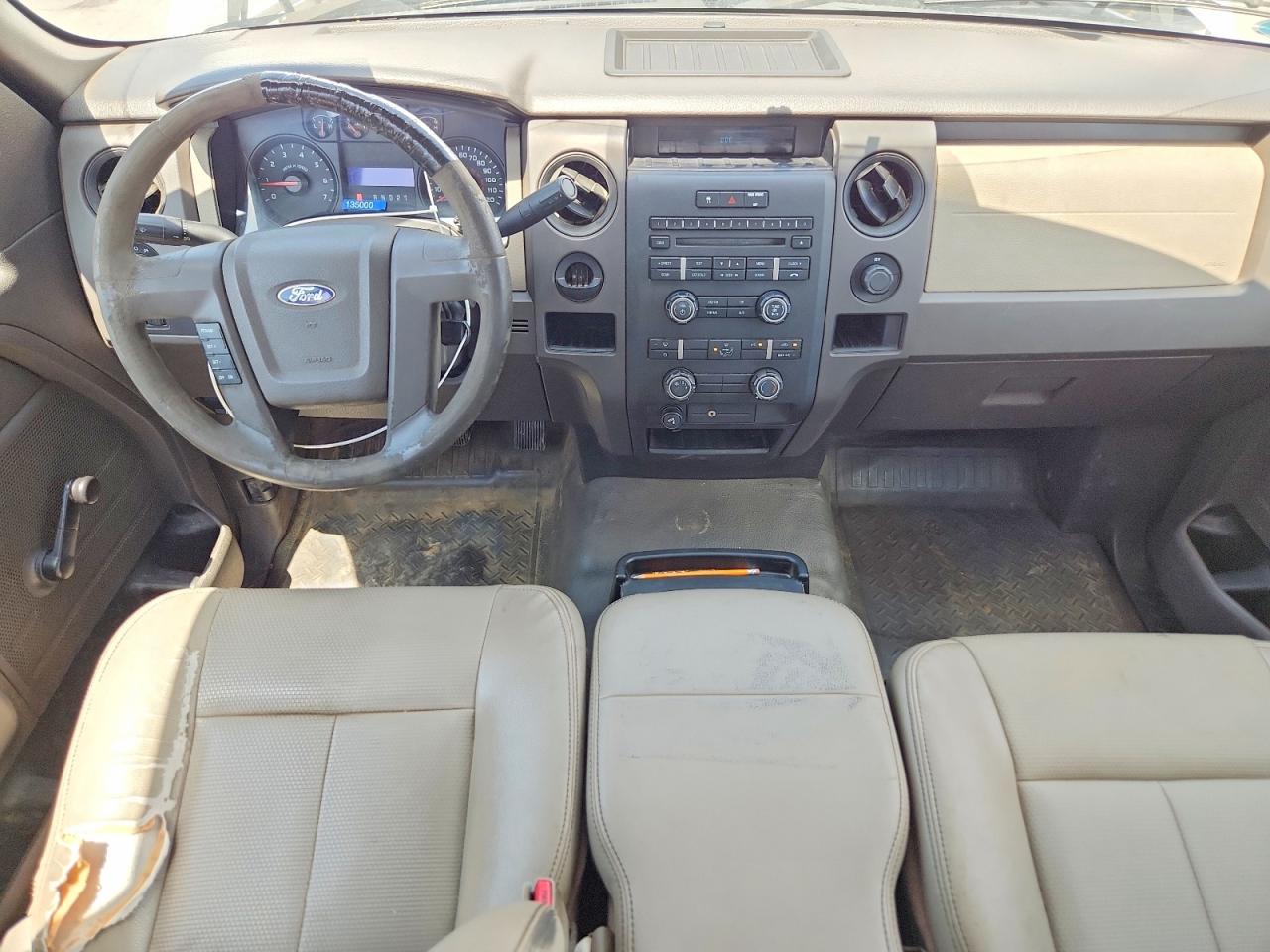 2010 Ford F150 Super Cab White vin: 1FTEX1CW2AFC63242