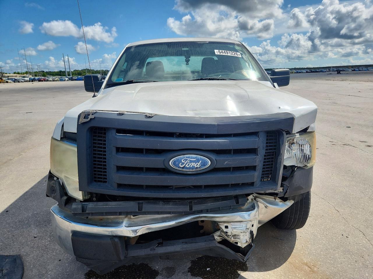 2010 Ford F150 Super Cab White vin: 1FTEX1CW3AFA77757