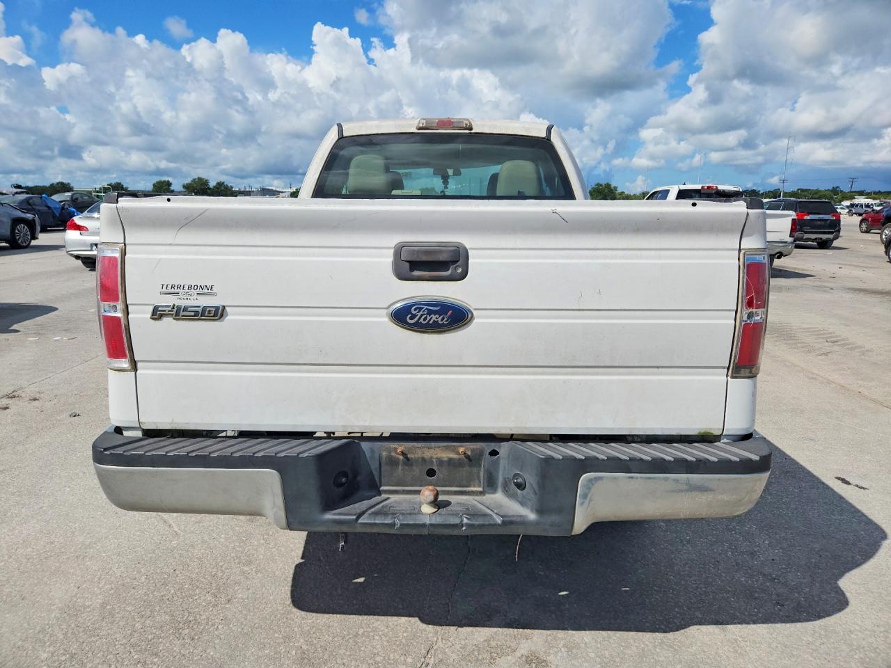 2010 Ford F150 Super Cab White vin: 1FTEX1CW3AFA77757