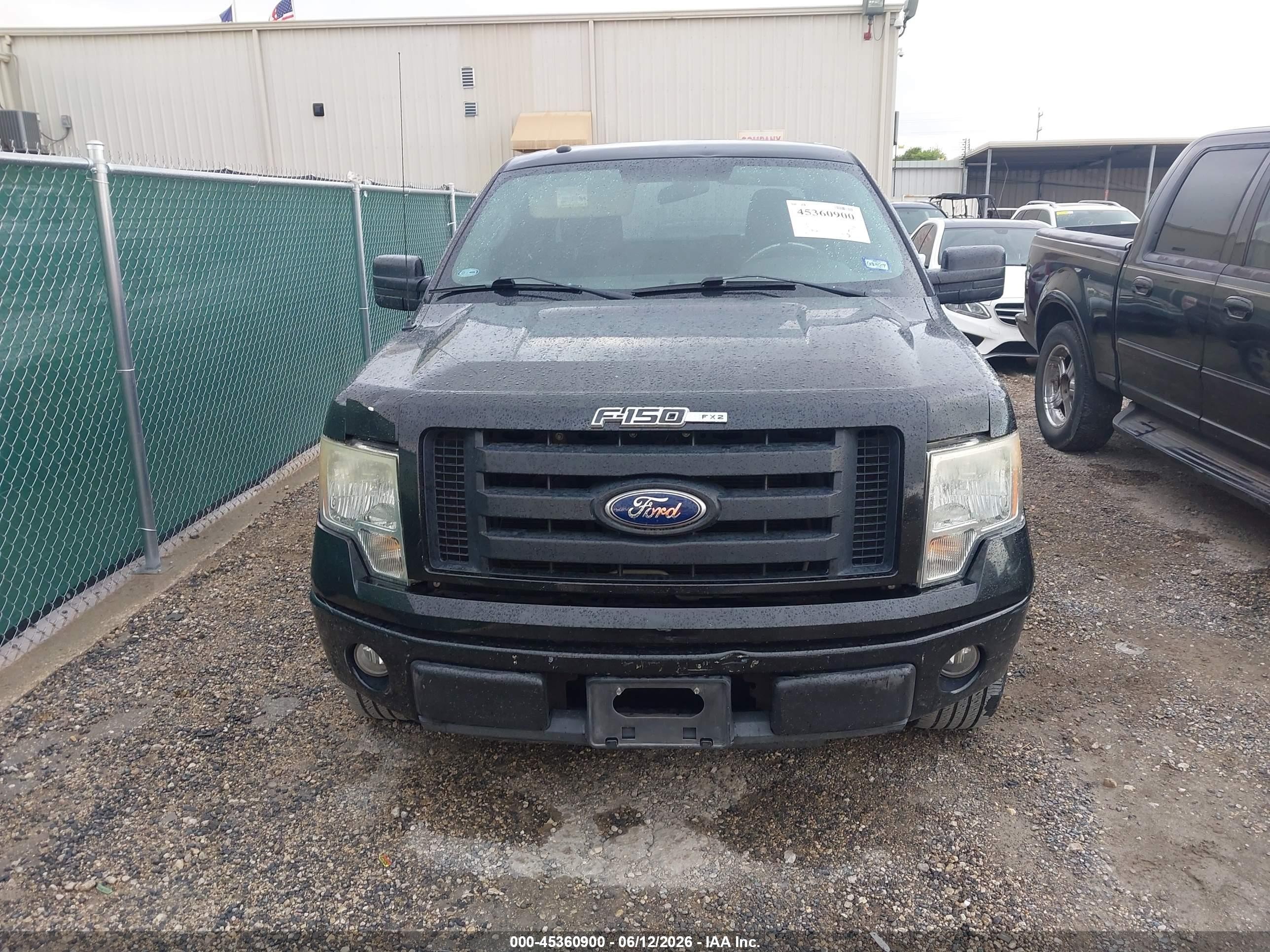 2010 Ford F-150 Stx/xl Black vin: 1FTEX1CW3AKE63778