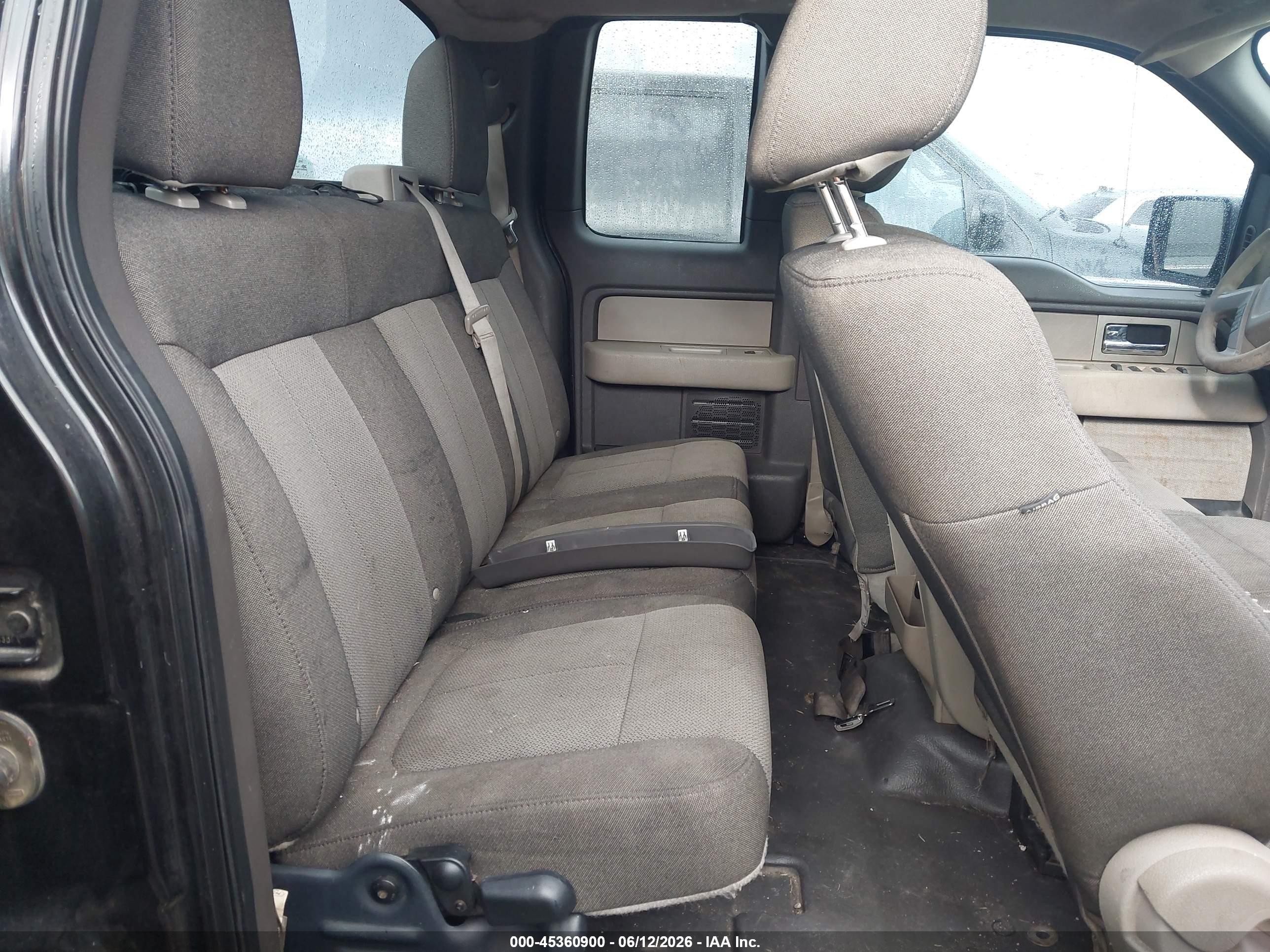 2010 Ford F-150 Stx/xl Black vin: 1FTEX1CW3AKE63778