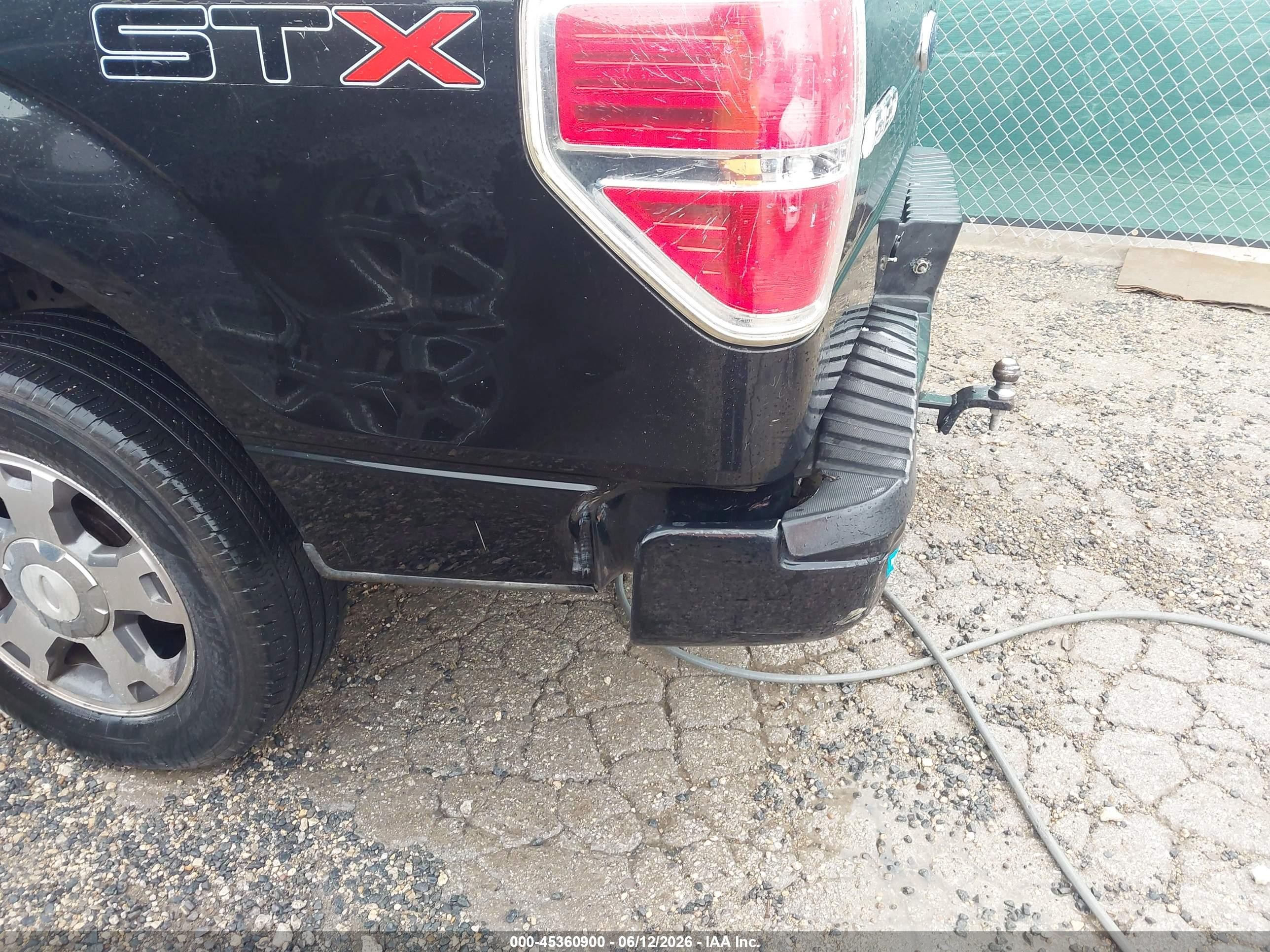2010 Ford F-150 Stx/xl Black vin: 1FTEX1CW3AKE63778