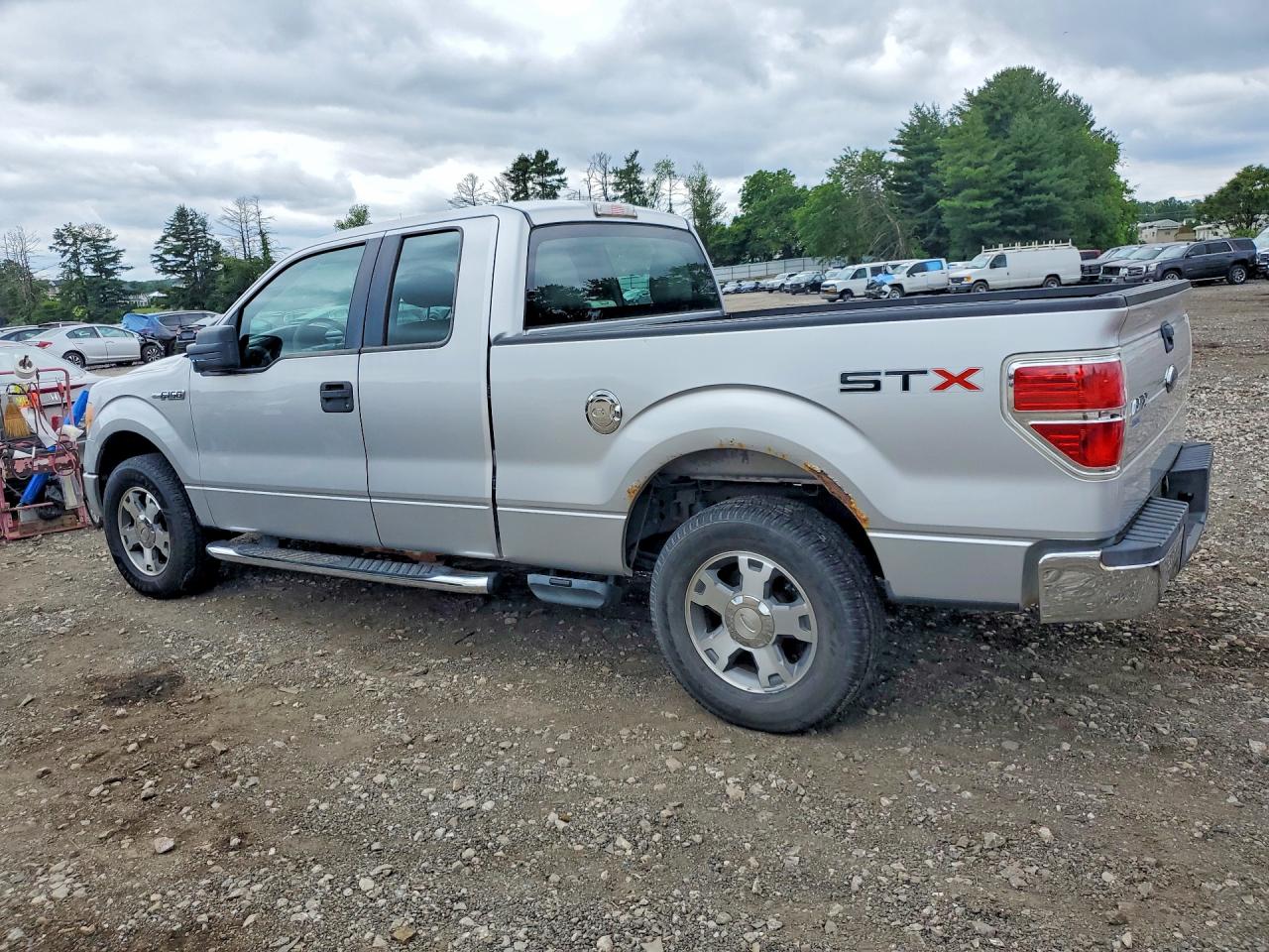 2010 Ford F150 Super Cab Silver vin: 1FTEX1CW4AFA77279